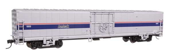 Walthers Mainline 910-31107 HO Scale 60' Thrall MHC-2 RTR Amtrak #1553