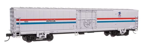 Walthers Mainline 910-31104 HO Scale 60' Thrall MHC-2 RTR Amtrak #1530