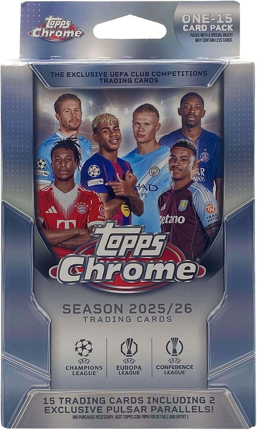 Topps - Chrome UEFA Club Competitions 2025-26