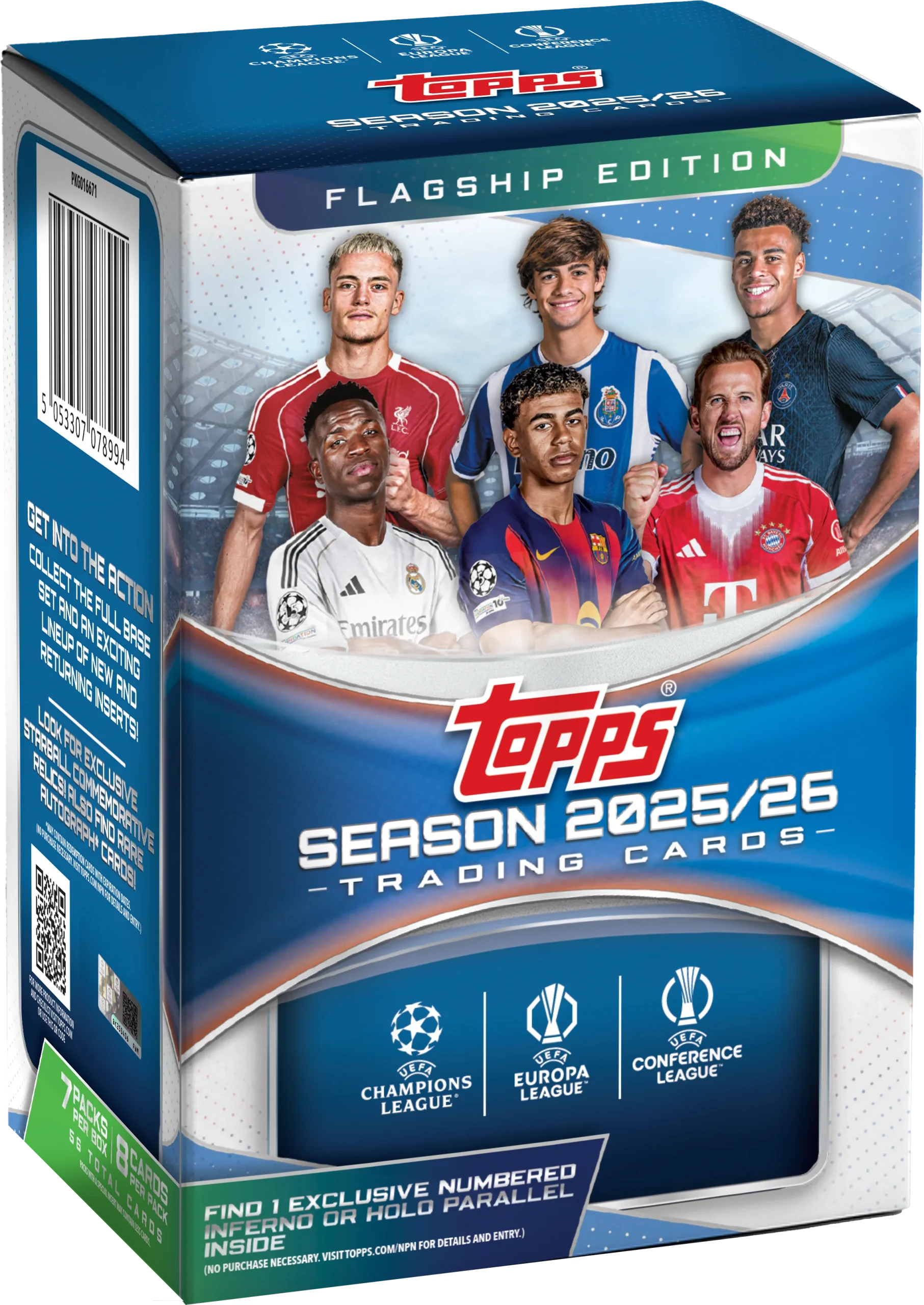 Topps - Season 2025/2026 UCC Club Competitions - Value Box