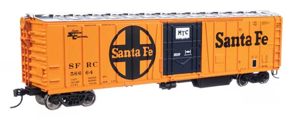 Walthers Mainline 910-3776 HO Scale 50' AAR Reefer Car Santa Fe #56664