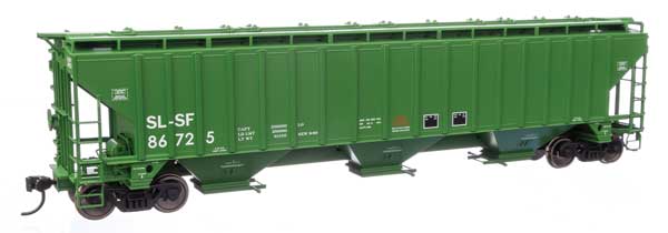 Walthers Mainline 910-49051 HO Scale 57' Hopper RTR Frisco #86725