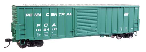 Walthers Mainline 910-46017 HO Scale 50' ACF Boxcar RTR Penn Central #166416