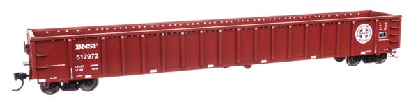 Walthers Mainline 910-6464 HO Scale 68' Railgon Gondola BNSF #517972