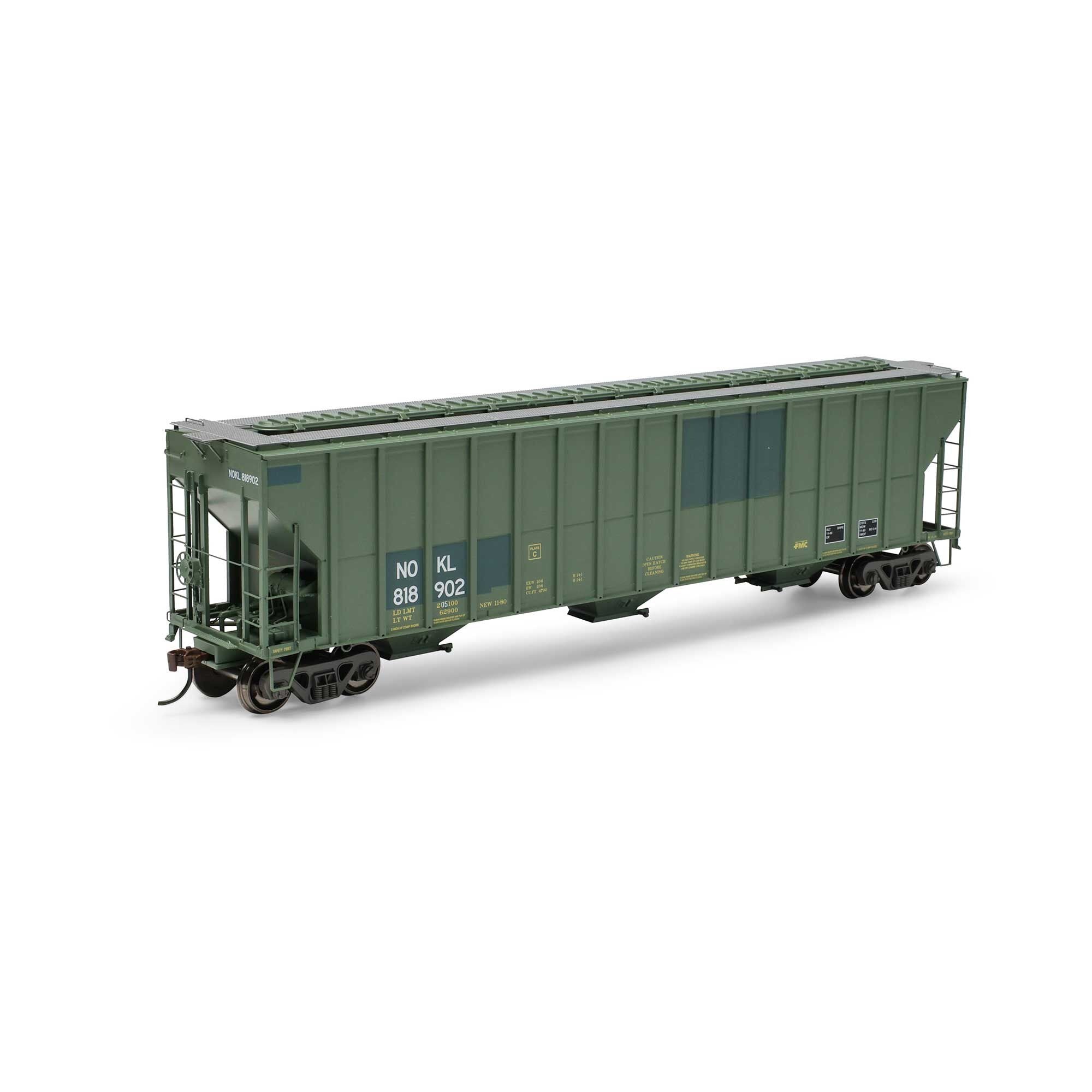 HO FMC 4700 Covered Hopper Primed For Grime Ex-CNW (ATH-1325)