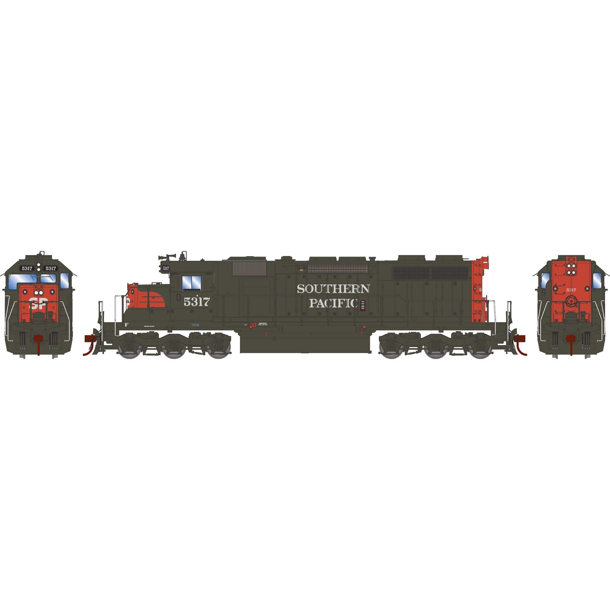 HO EMD SD39 Locomotive SP #5317 (ATH-1453)