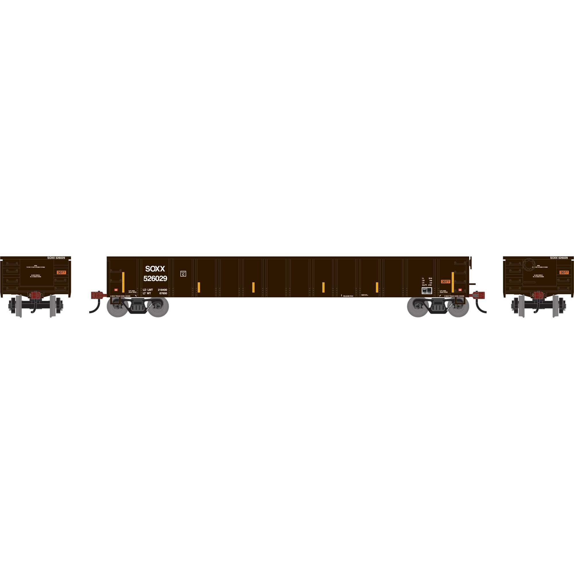 HO 52' Mill Gondola (ATH-1865)