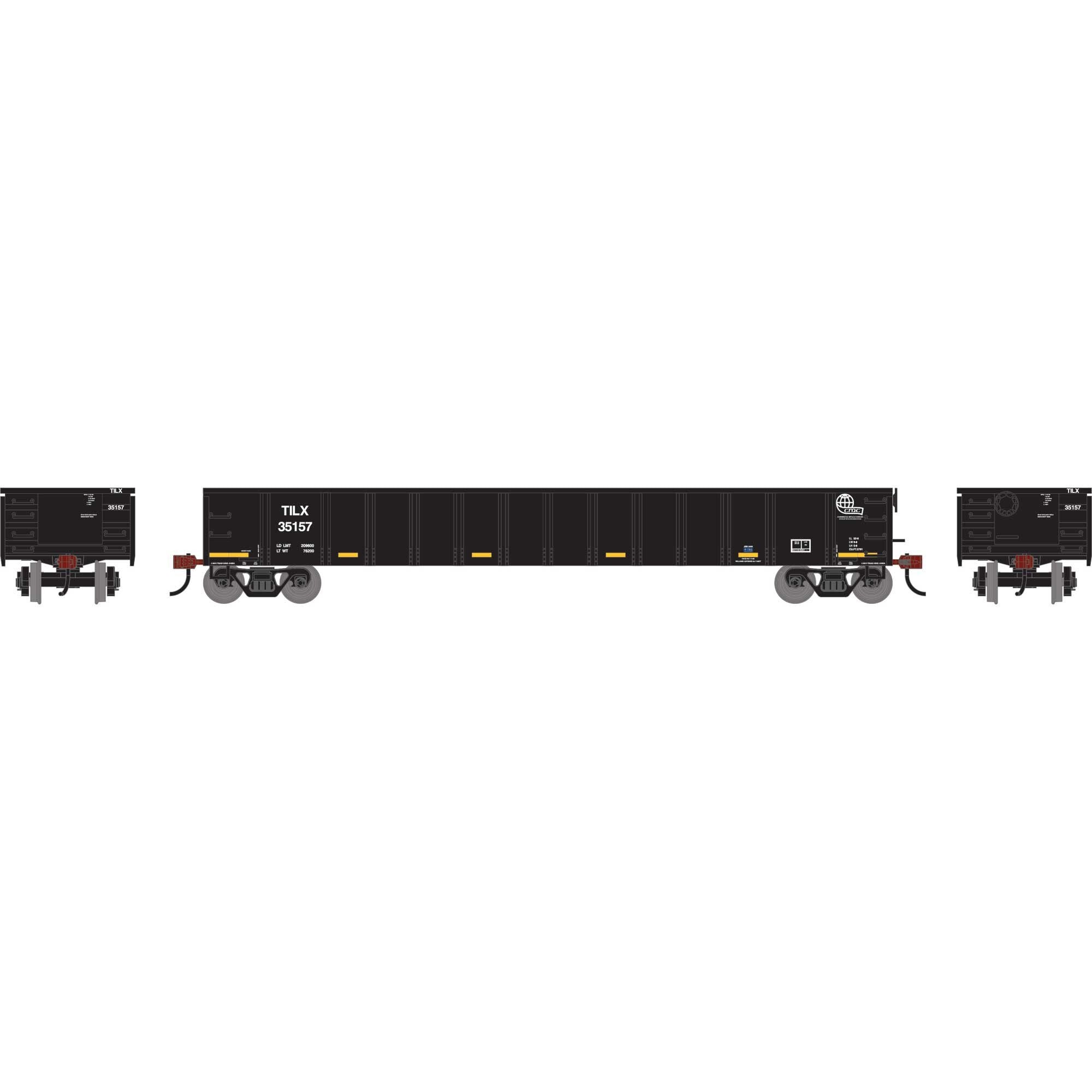 HO 52' Mill Gondola TILX 35157 (ATH-1875)