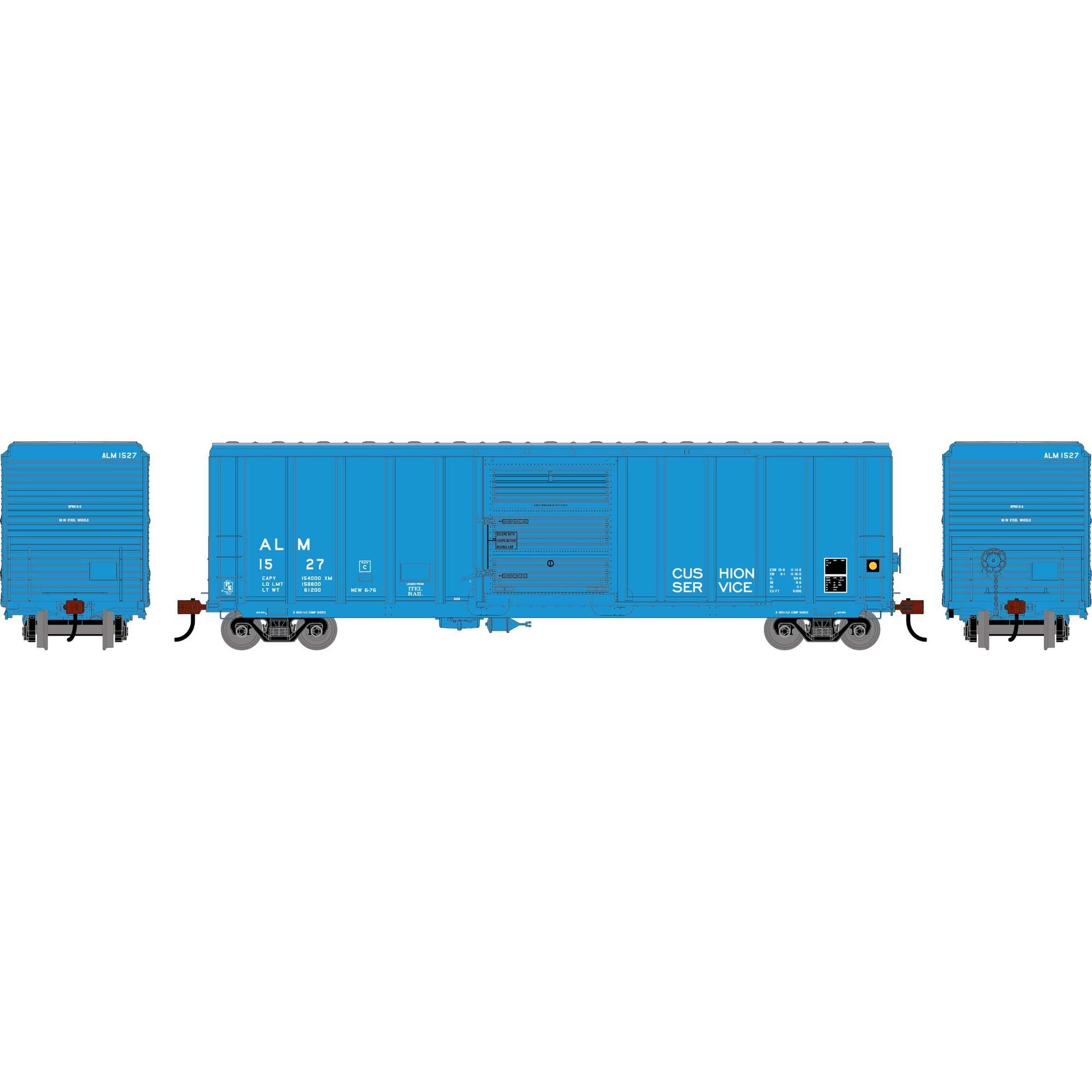 HO 50' PS 5344 Box Car (ATH-2042)
