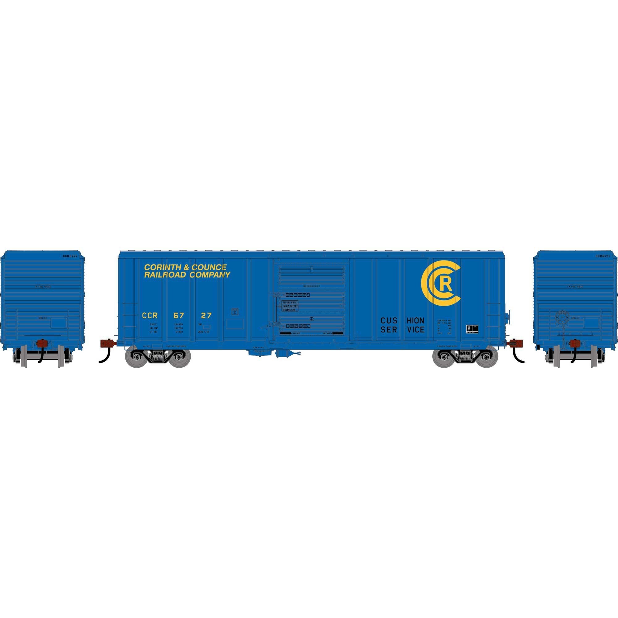 HO 50' PS 5344 Box Car CCR #6727 (ATH-2046)
