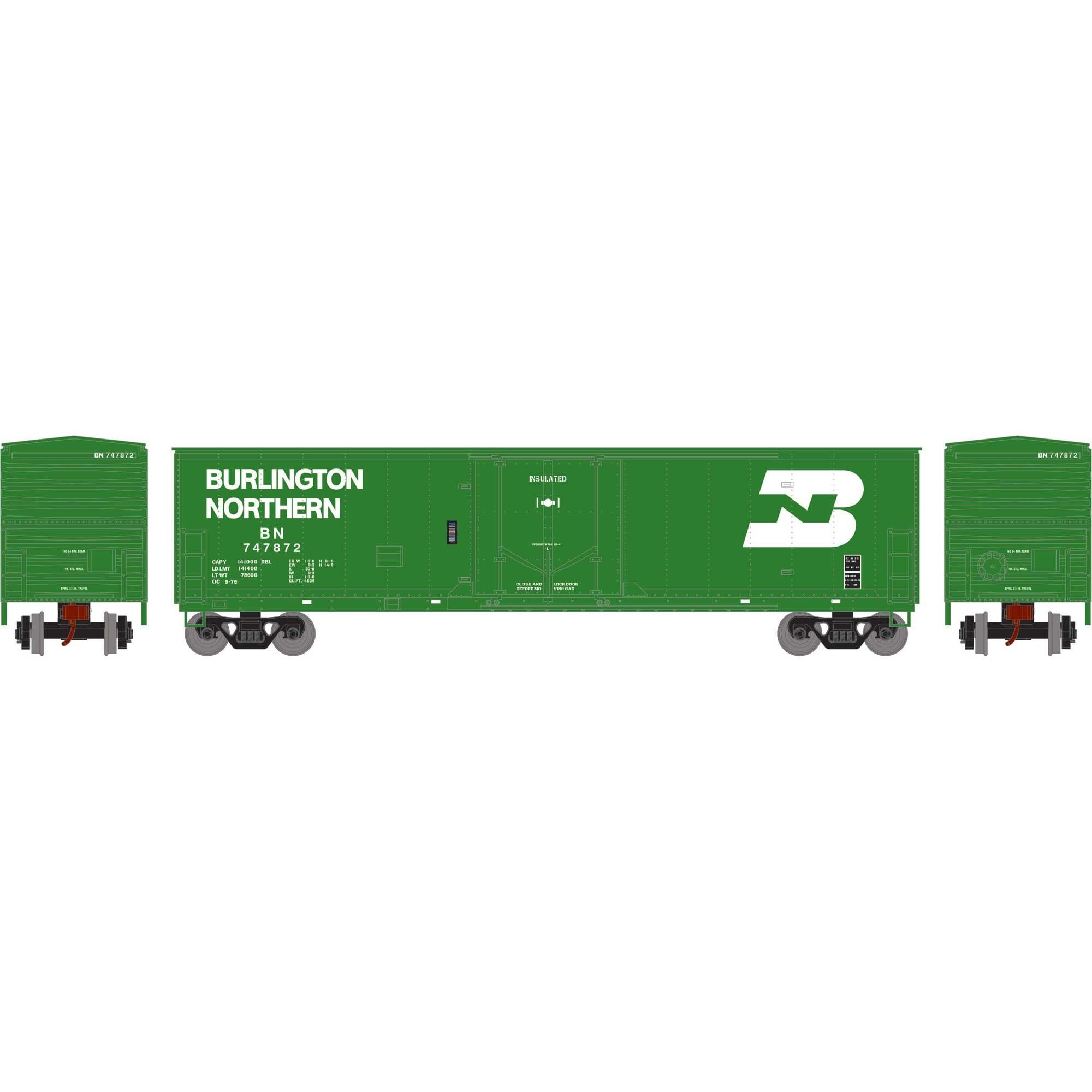 HO 50' Youngstown Plug Door Box Car (ATH-2057)