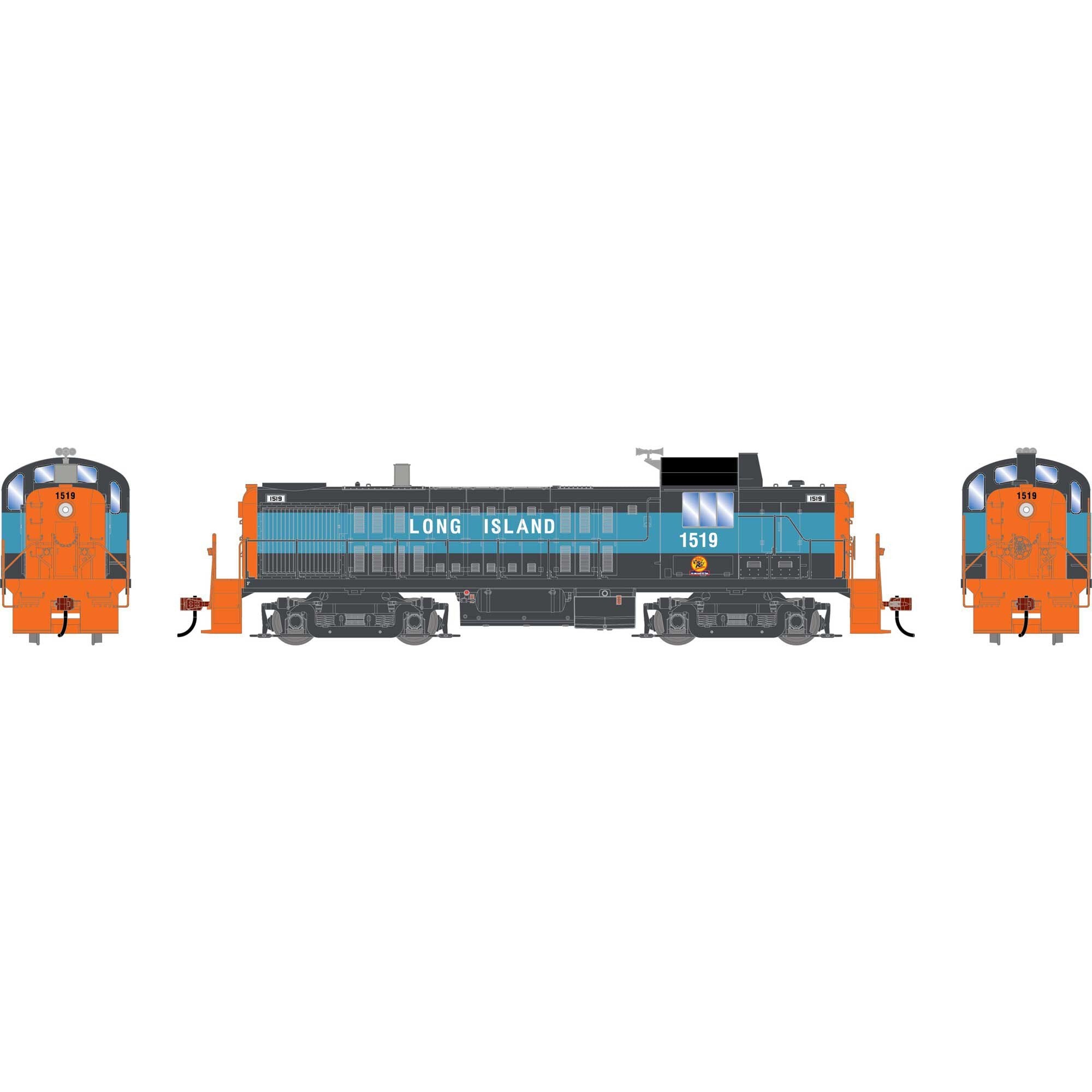 HO RS-3 Locomotive LIRR #1519 (ATH-2141)