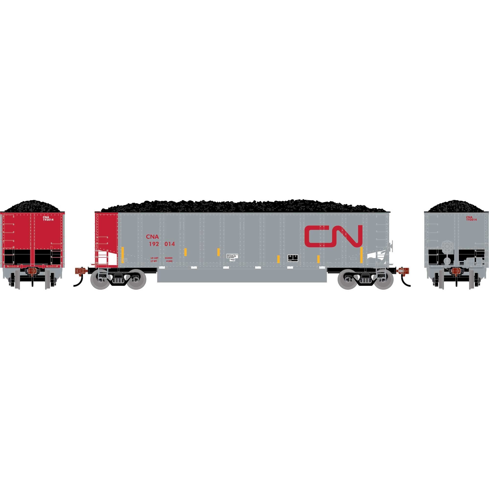 HO ATHEARN Bethgon Coalporter with Coal Load (ATH-2298)