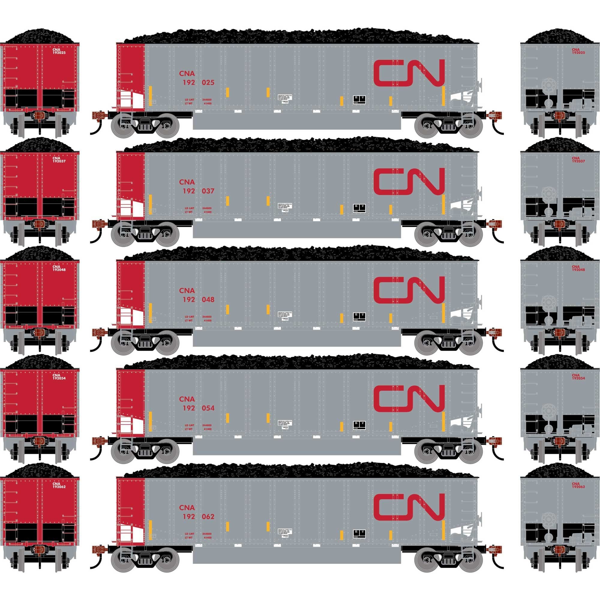 HO Athearn Bethgon Coalporter with Coal Load (ATH-2299)
