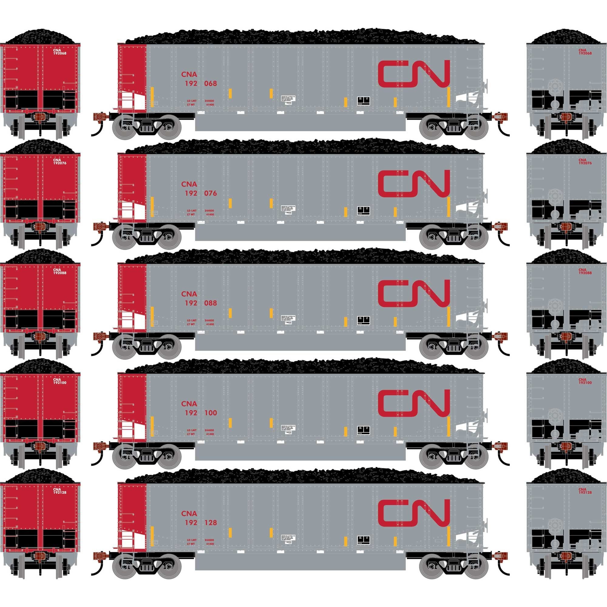 HO Athrean Bethgon Coalporter with Coal Load (ATH-2300)
