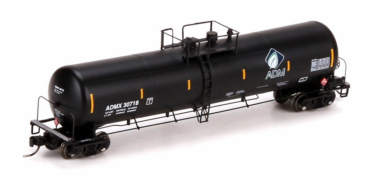 Athearn 24387 N ADM 30,000-Gallon Ethanol Tank Leaf #2 (Set of 3)