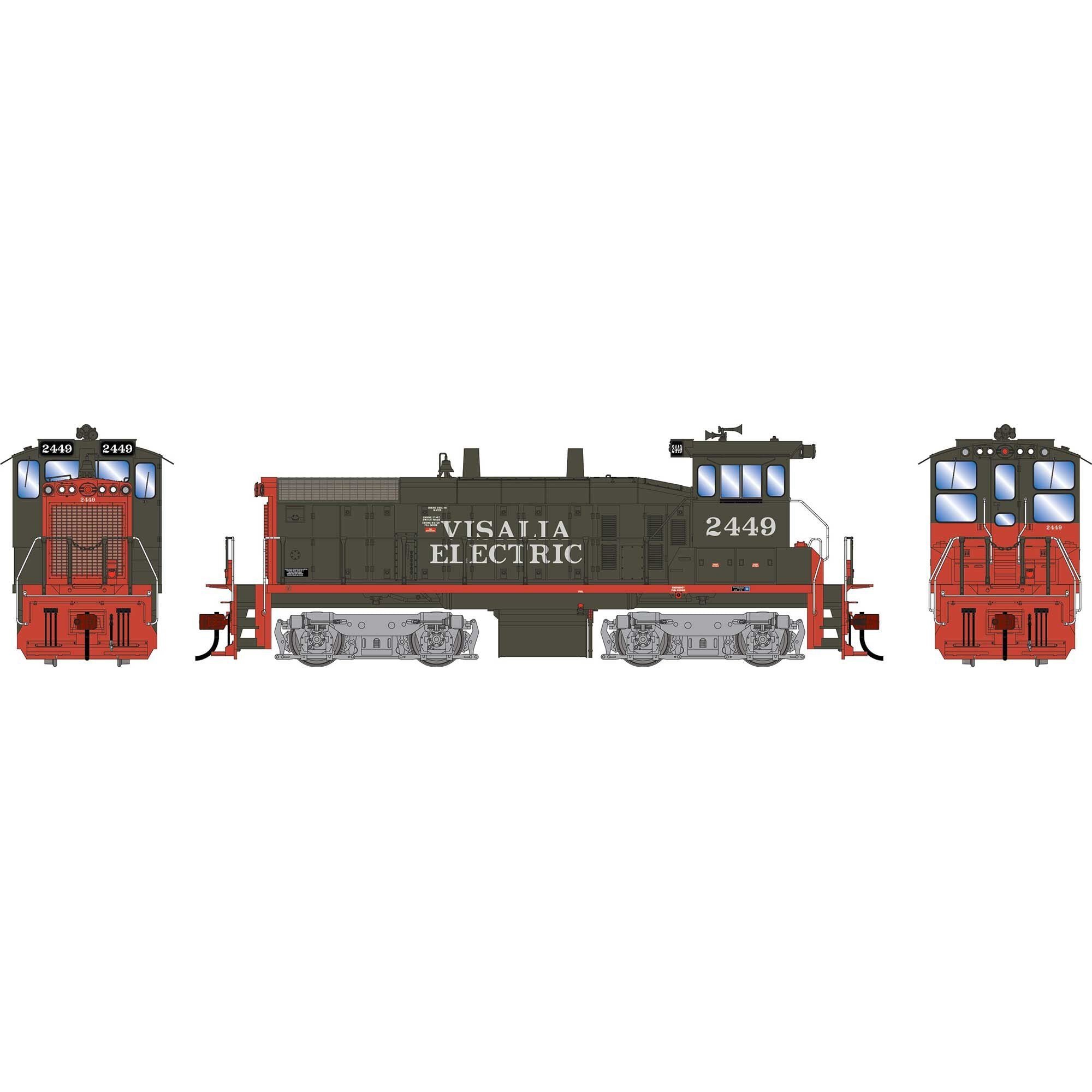 HO ATH SW1500 Locomotive Legendary Liveries VE #2449 (ATH-2529)