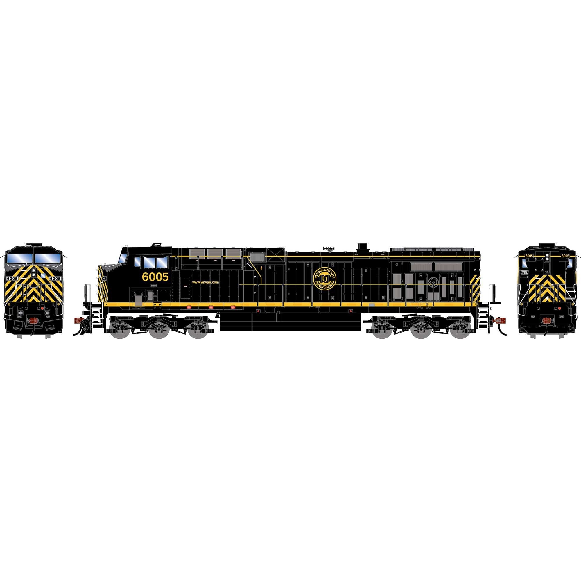 HO AC4400CW Locomotive WNYP #6005 (ATH-2572)
