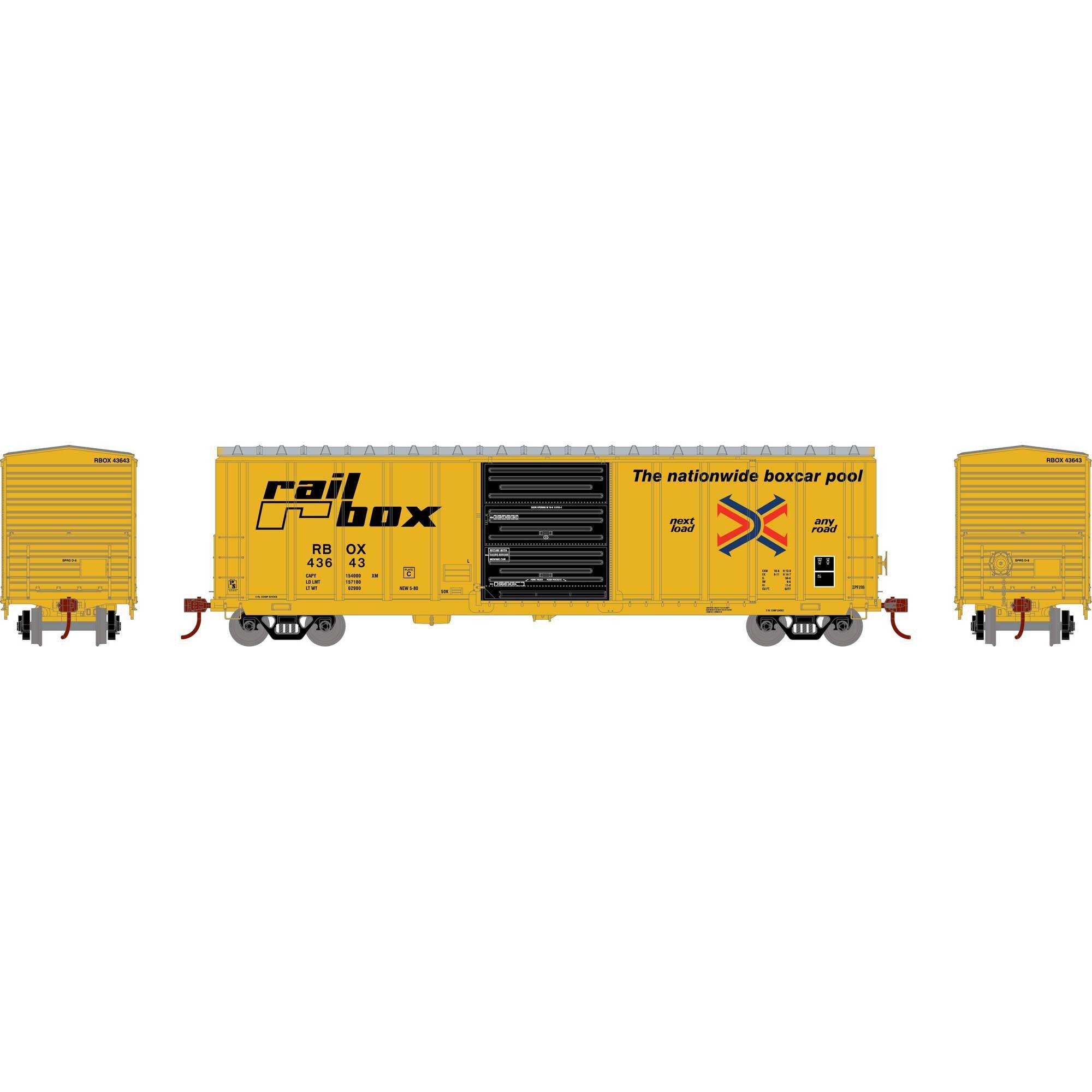 HO 50' PS 5277 Box Car (ATH15963)