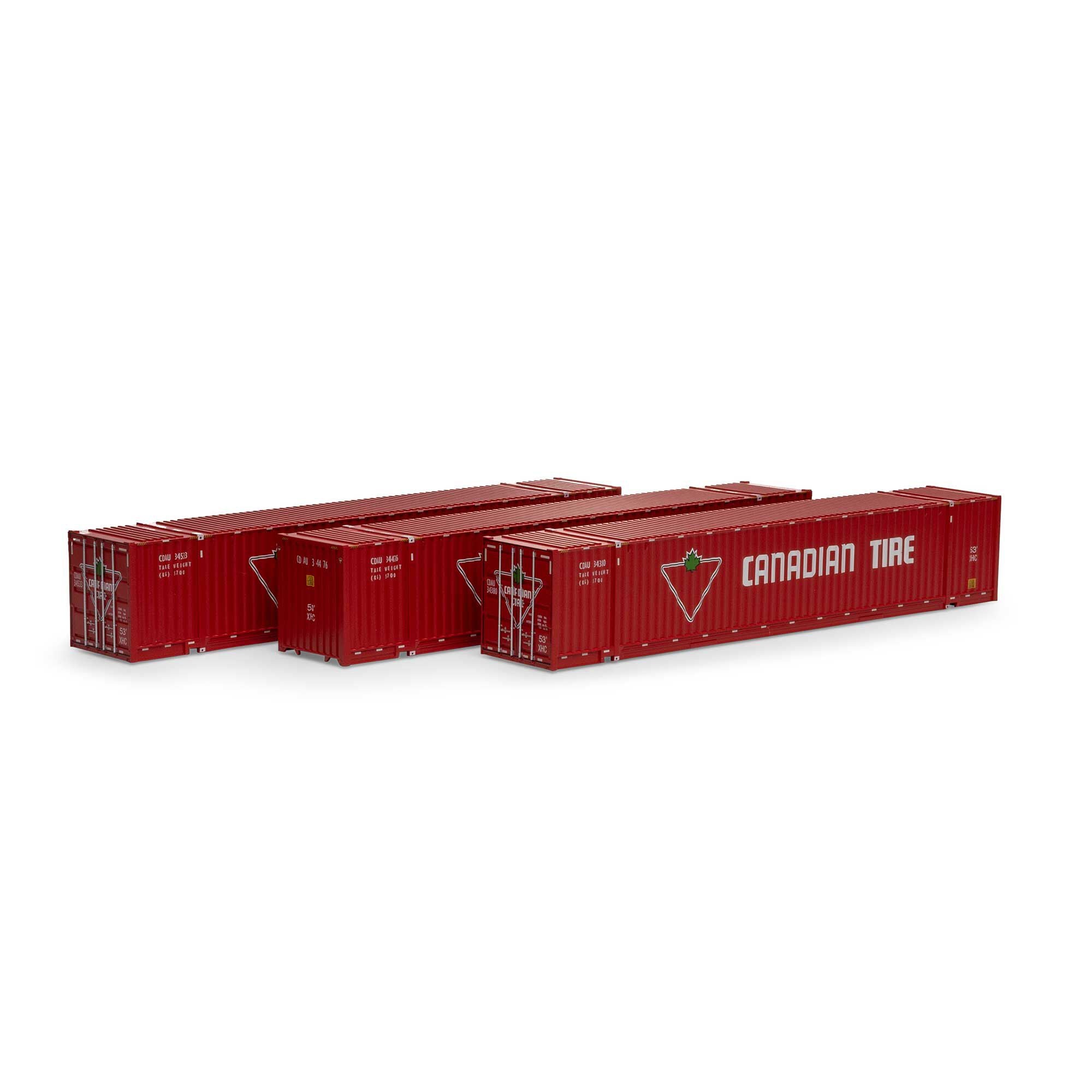 HO RTR 53' Jindo Container Canadian Tire (ATH26576)