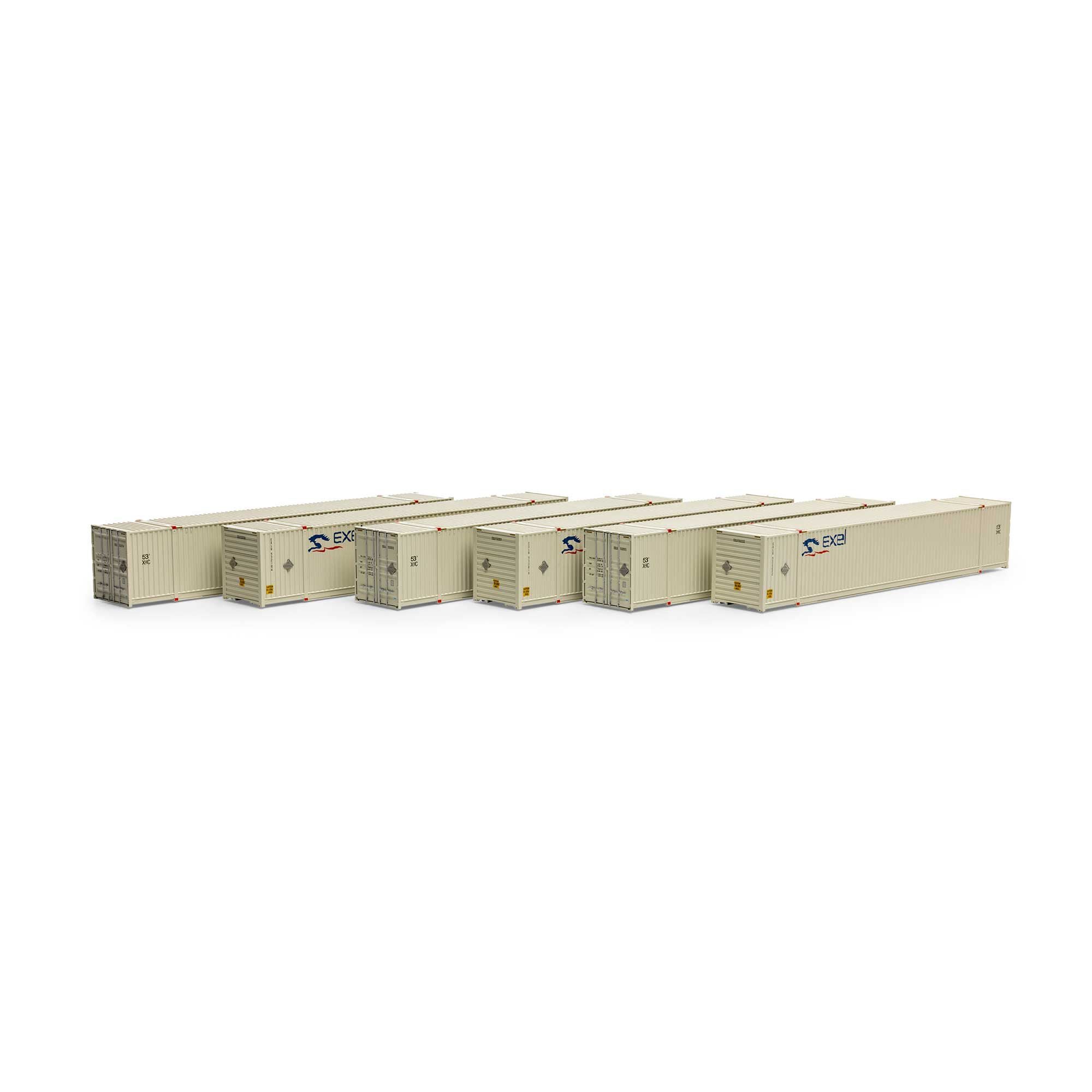 HO 53' CIMC Container Exel EXLU #2 (6) (ATH28526)
