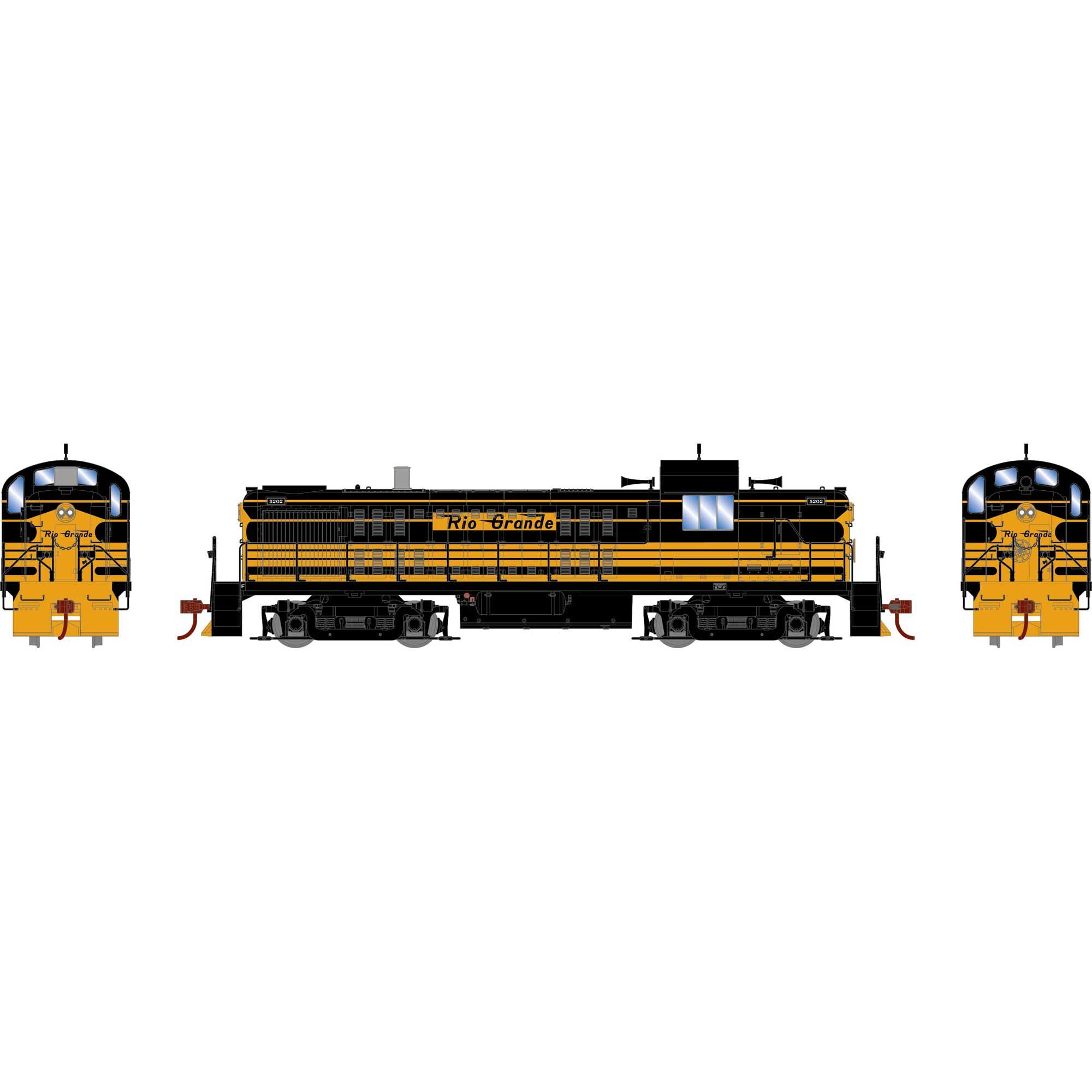 HO RTR RS-3 D&RGW #5202 Locomotive (ATH28677)