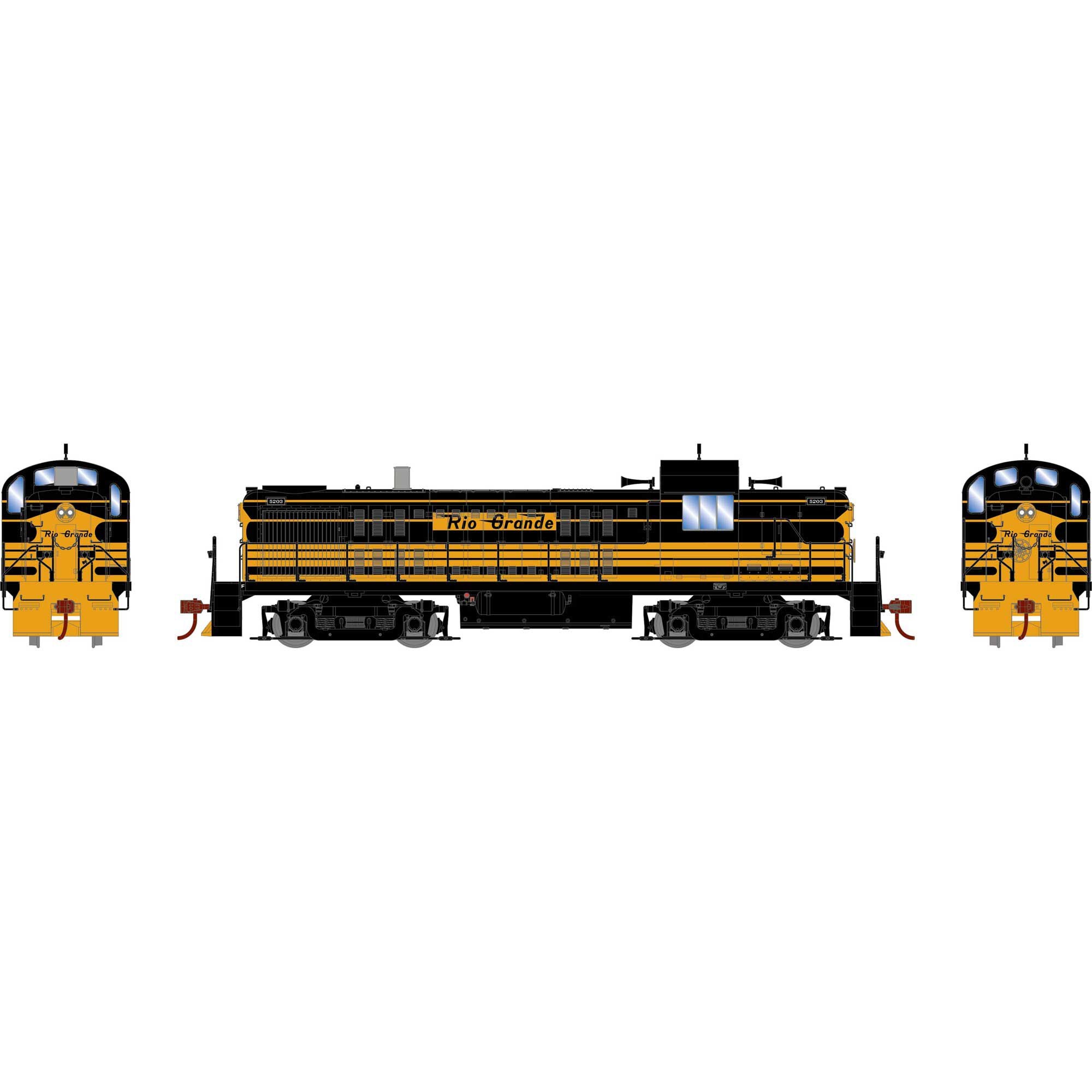 HO RTR RS-3 D&RGW #5203 Locomotive (ATH28678)