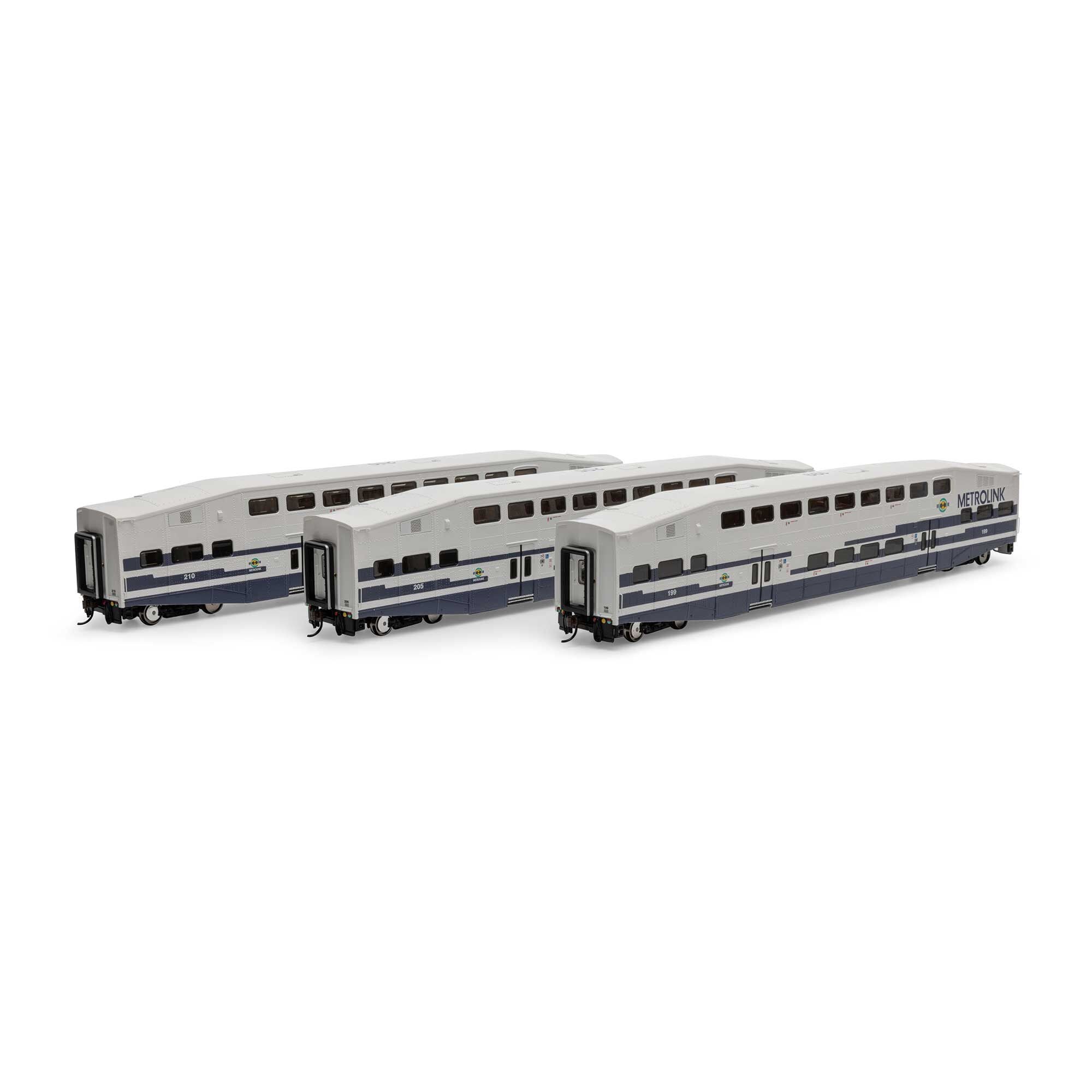 HO Bombardier Coach SCAX #199 / #205 / #210 (ATH29706)