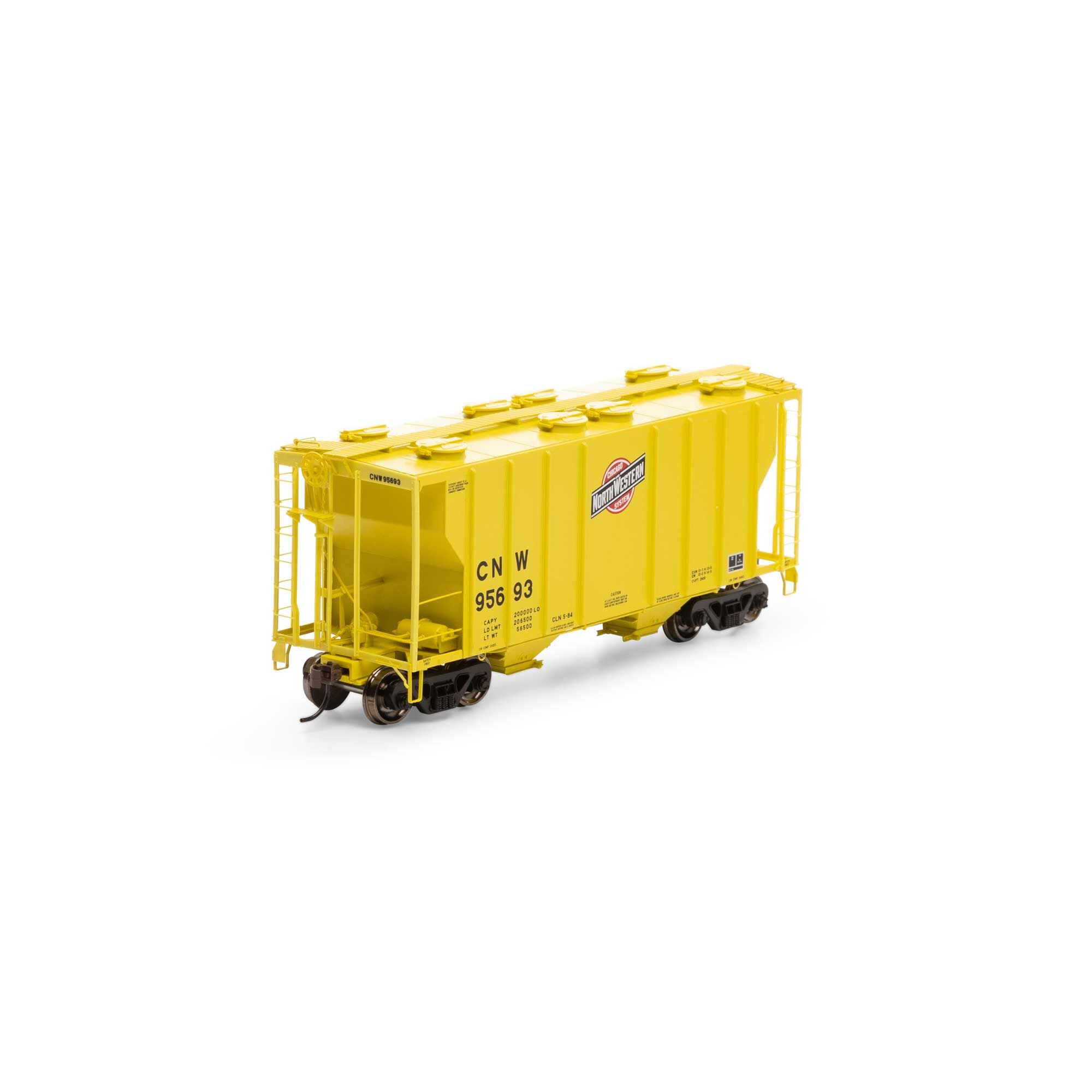 HO PS-2 2600 Covered Hopper C&NW #95693 (ATH63810)