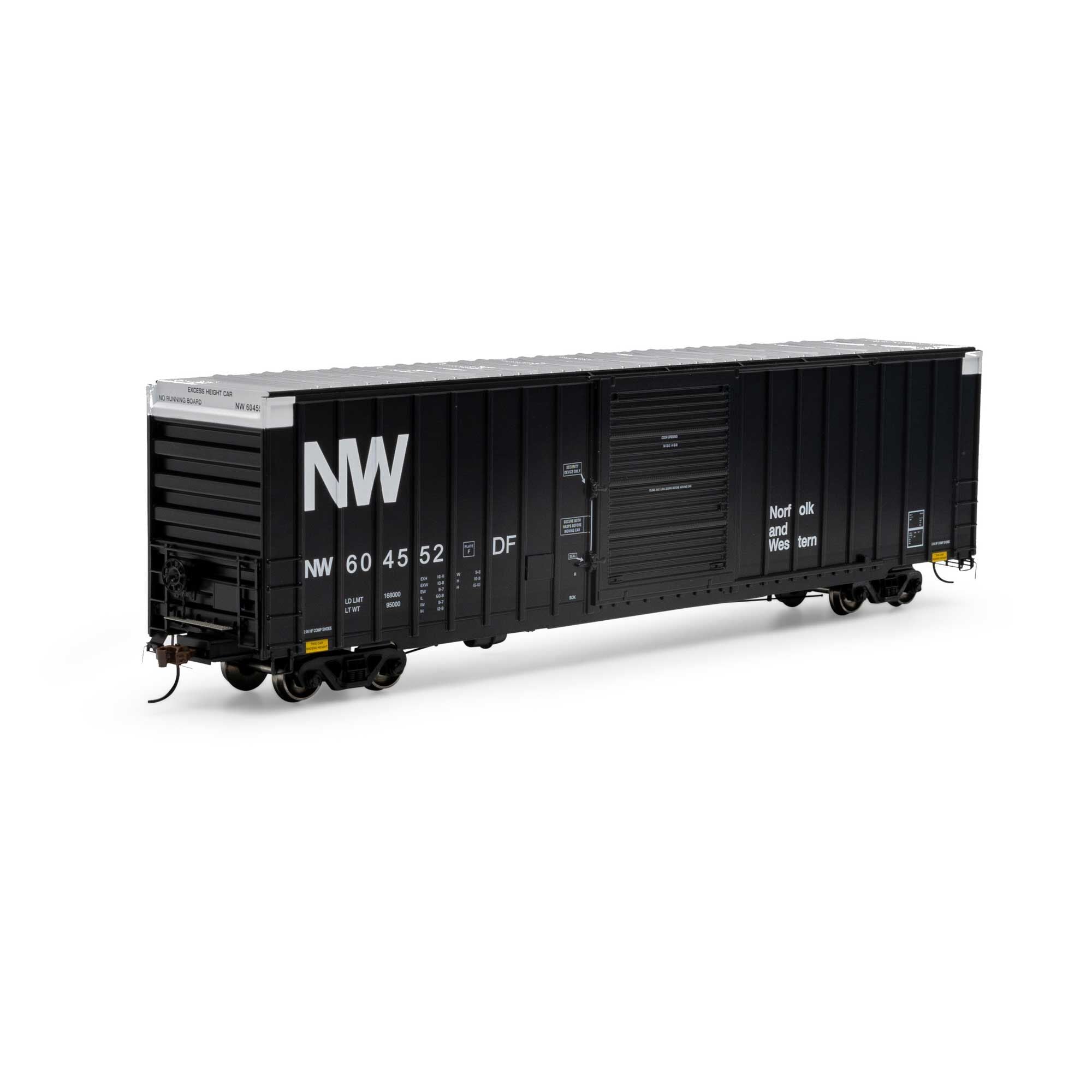 HO 60' ICC Hi-Cube Boxcar N&W #604552 (ATH72843)
