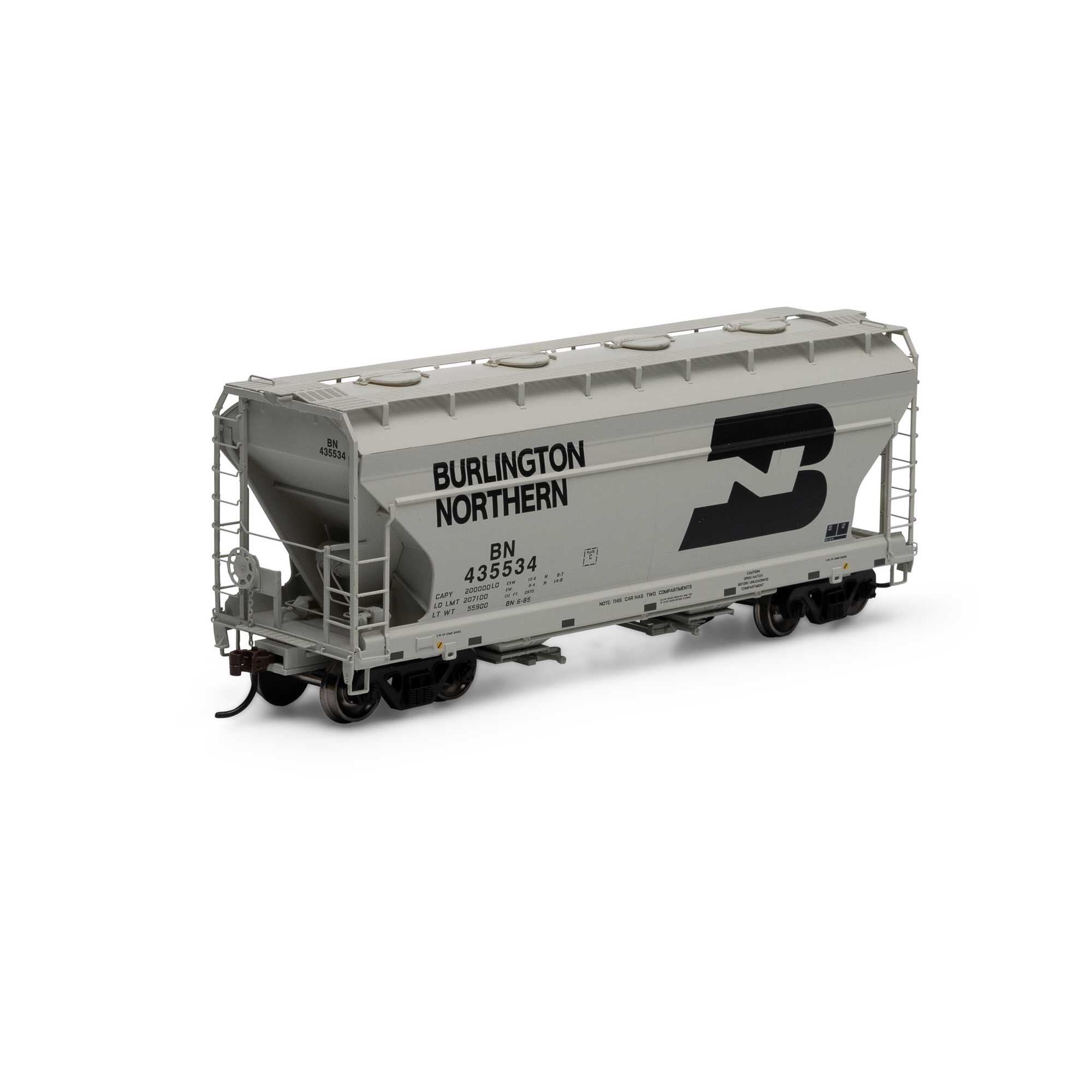 HO ACF 2970 Covered Hopper BN #435534 (ATH81059)