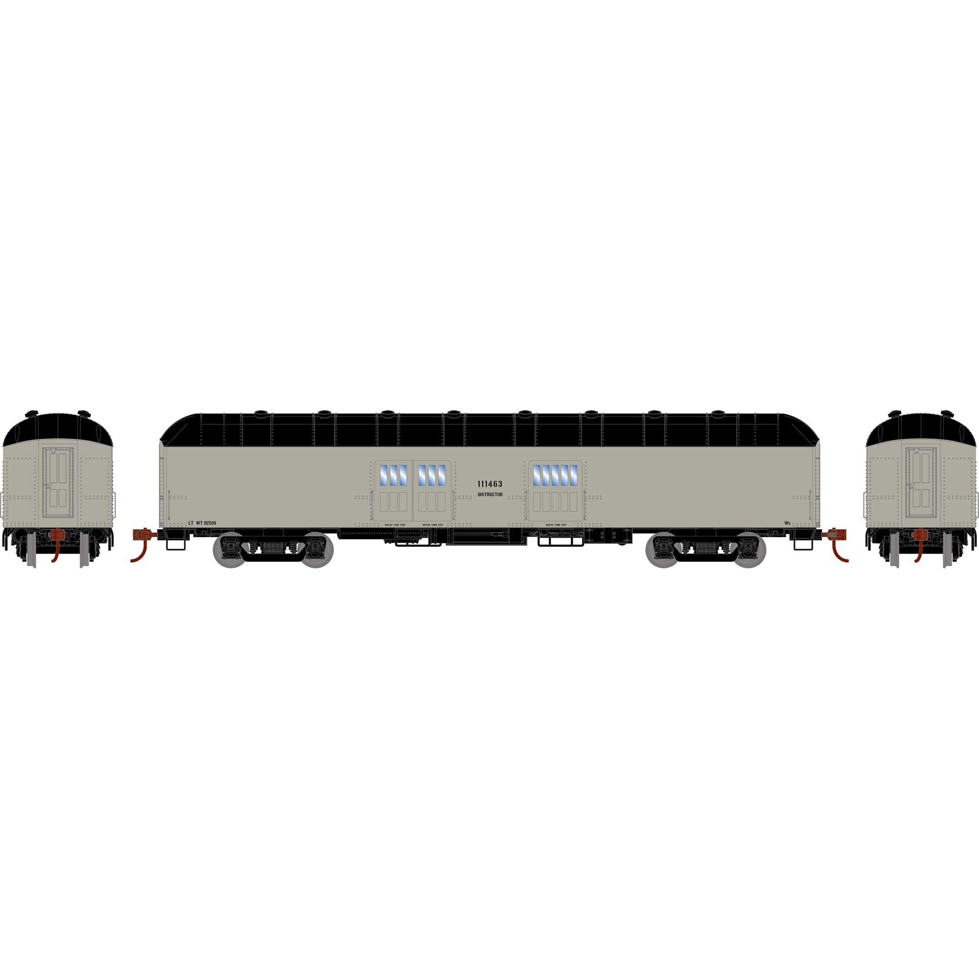 HO RTR Arch Roof Baggage Car, MOW #111463 (ATH86535)