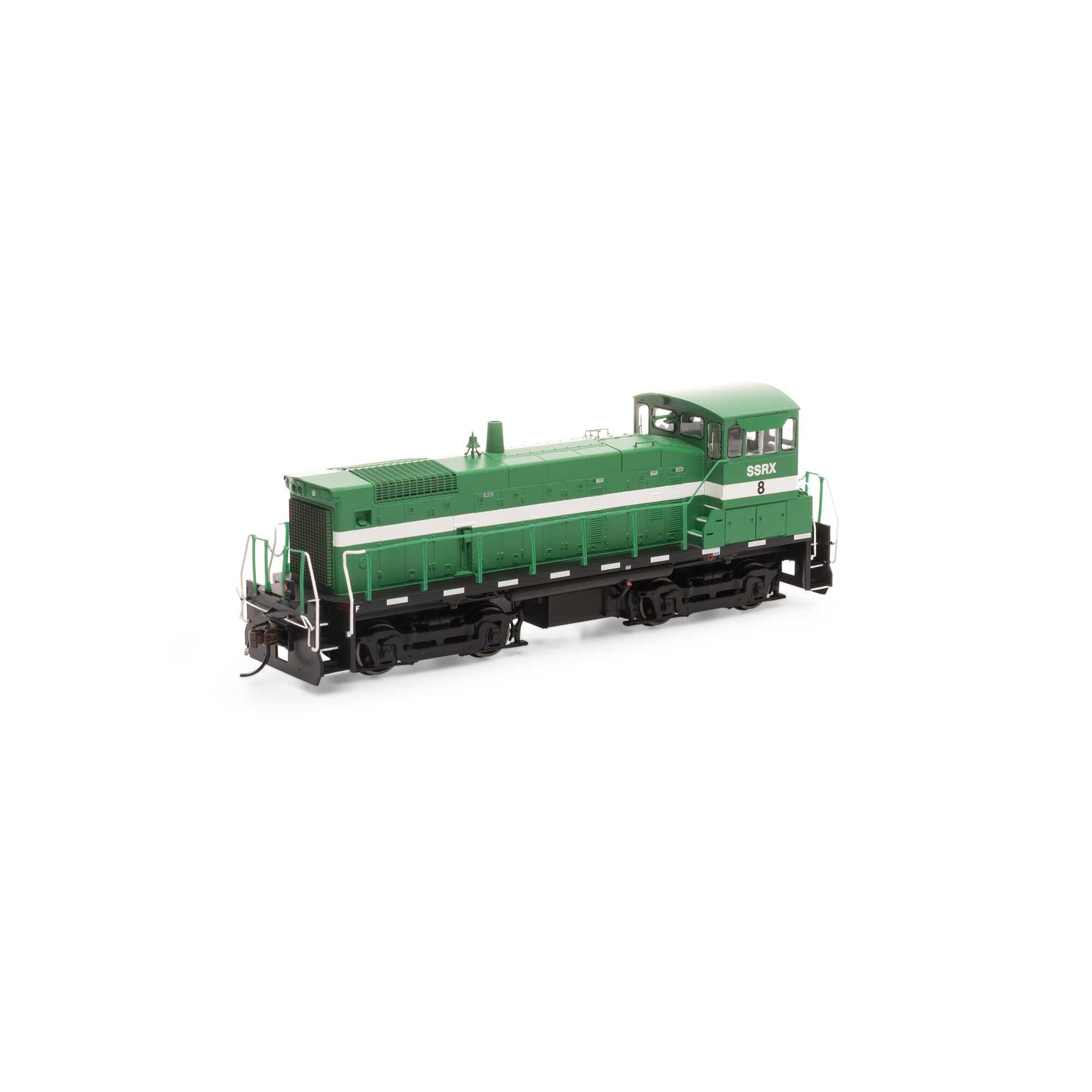 HO SW1000 Locomotive with DCC and Sound SSRX #8 (ATH86849)