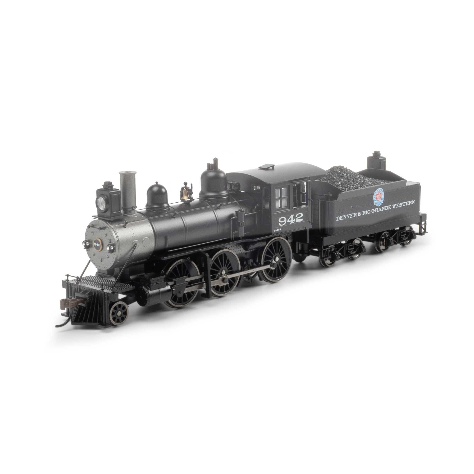 HO RTR Old Time 2-6-0 Mogul D&RGW #942 (ATH87213)