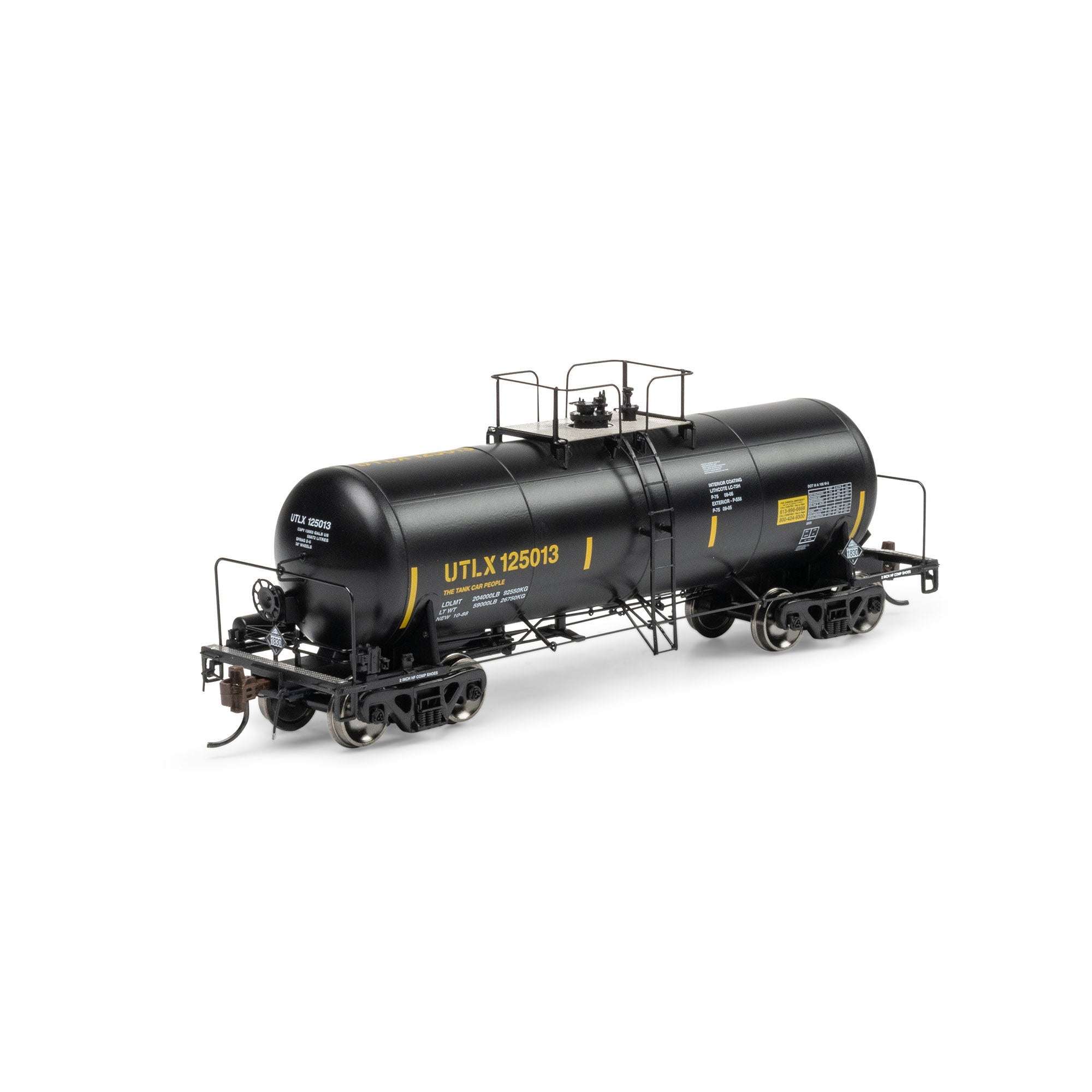 HO 13K Gallon Acid Tank Car UTLX 125013 (ATHG-1422)