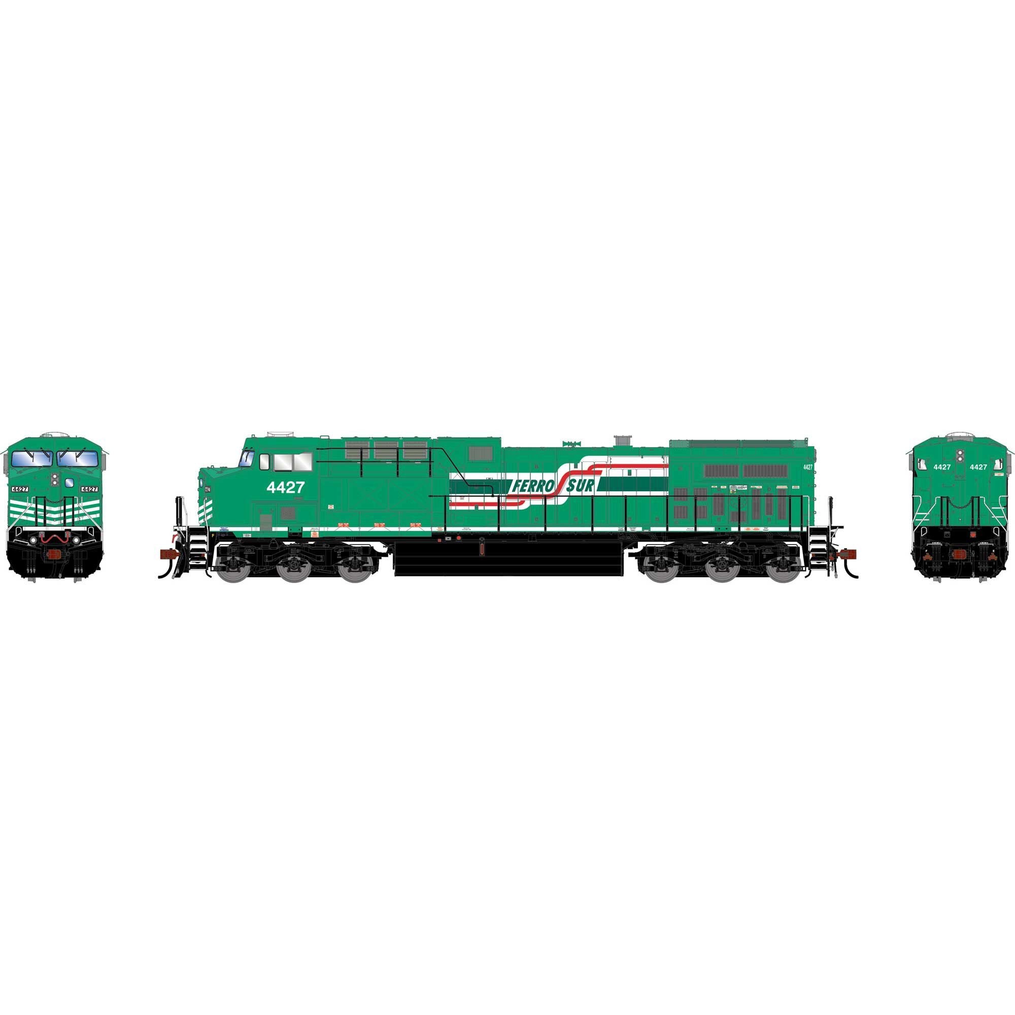 HO GEN AC4400CW Locomotive FSRR #4427 (ATHG-2049)