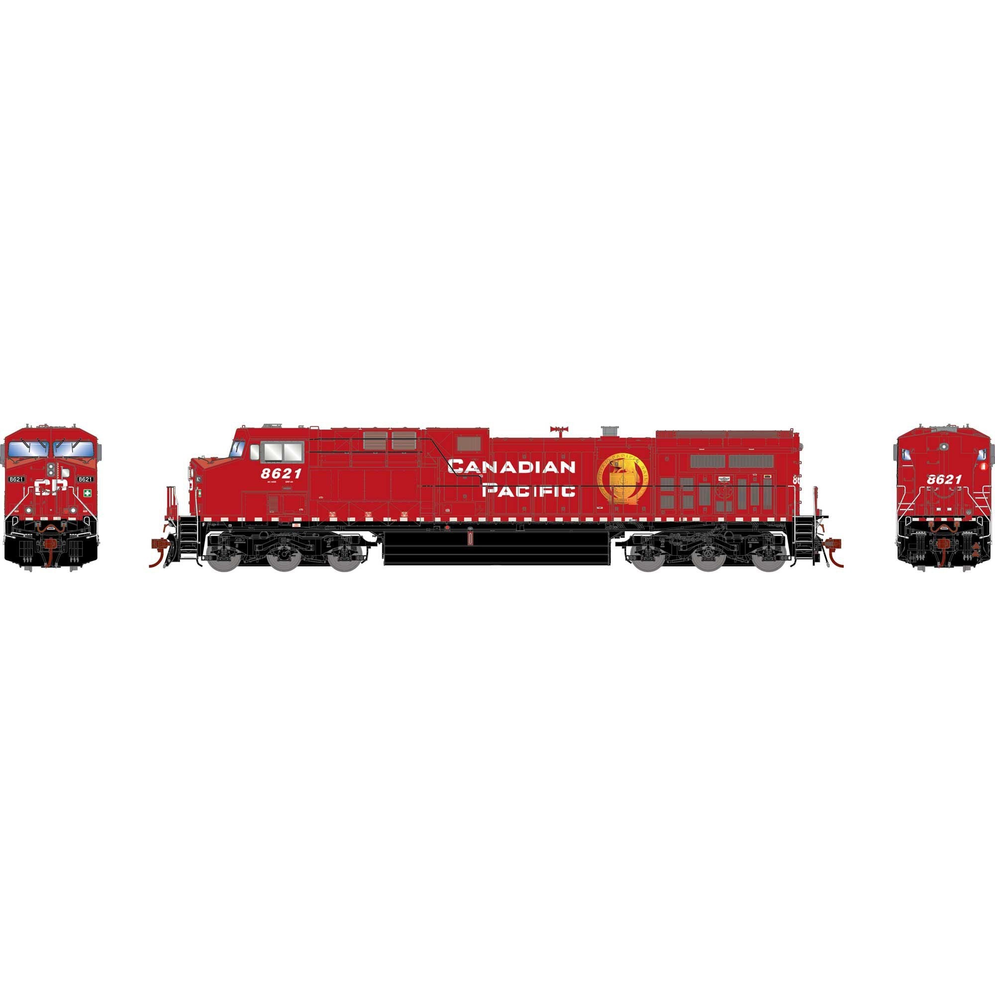 HO AC4400CW Locomotive with DCC and Sound CP #8621 (ATHG-2063)