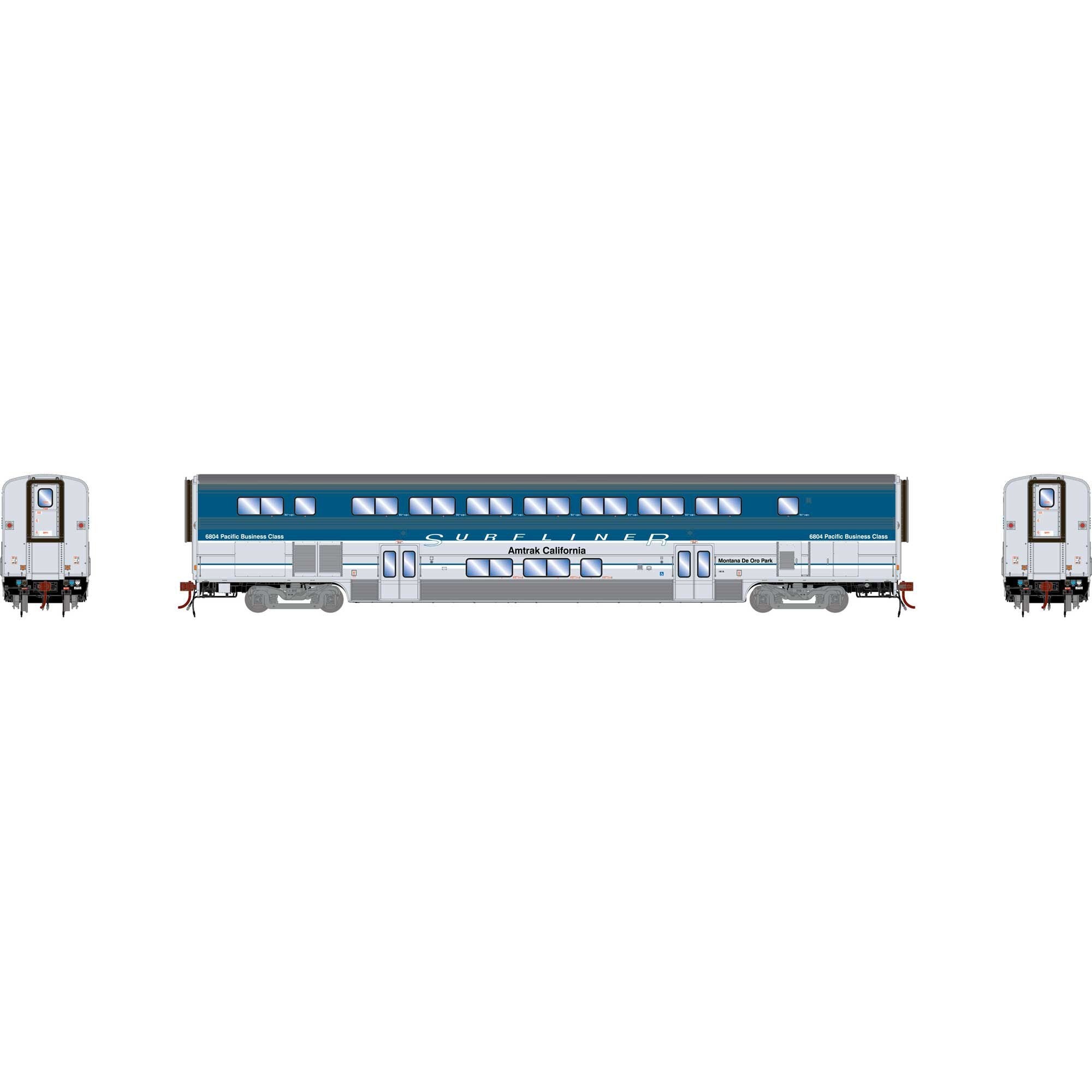 HO Surfliner Business Car with Lights & Sound, AMTK #6804 (ATHG23790)