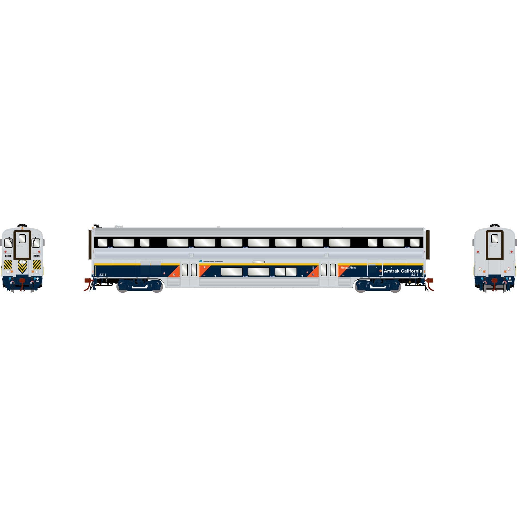 HO M-K California Cab Coach with Lights and Sound (ATHG24451)