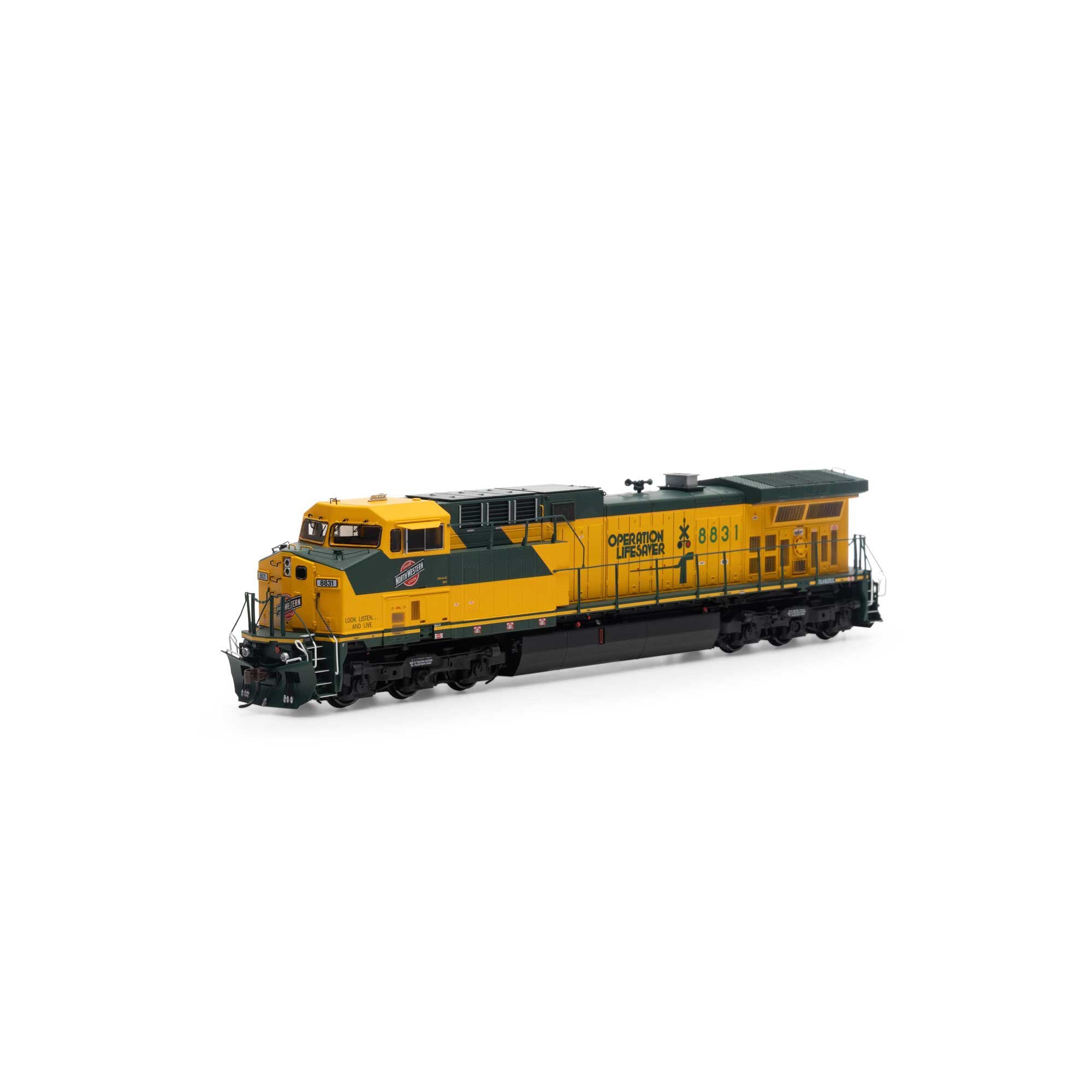 HO G2 AC4400CW with DCC and Sound C&NW #8831 (ATHG31649)