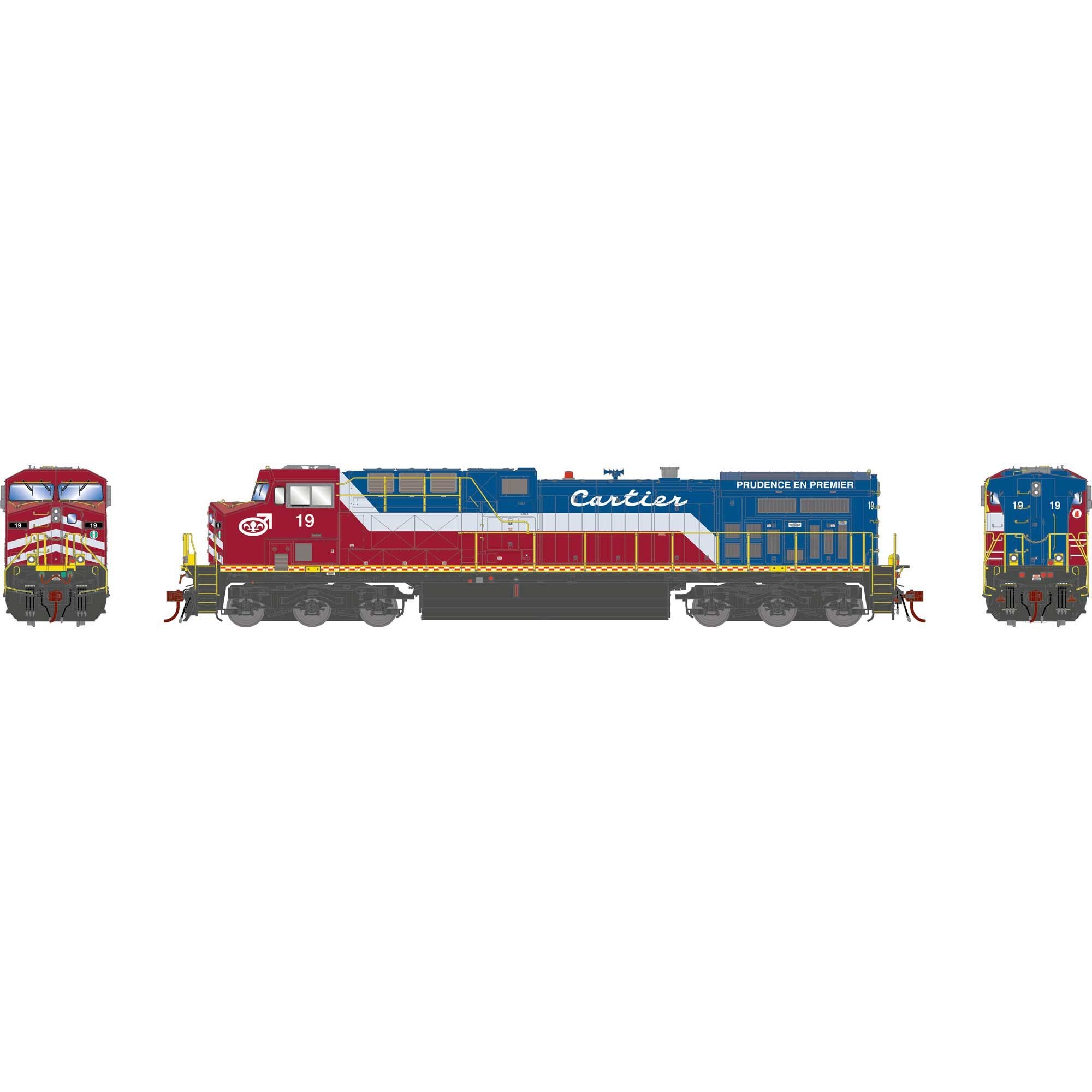 HO AC4400CW Locomotive with DCC and Sound (ATHG31794)