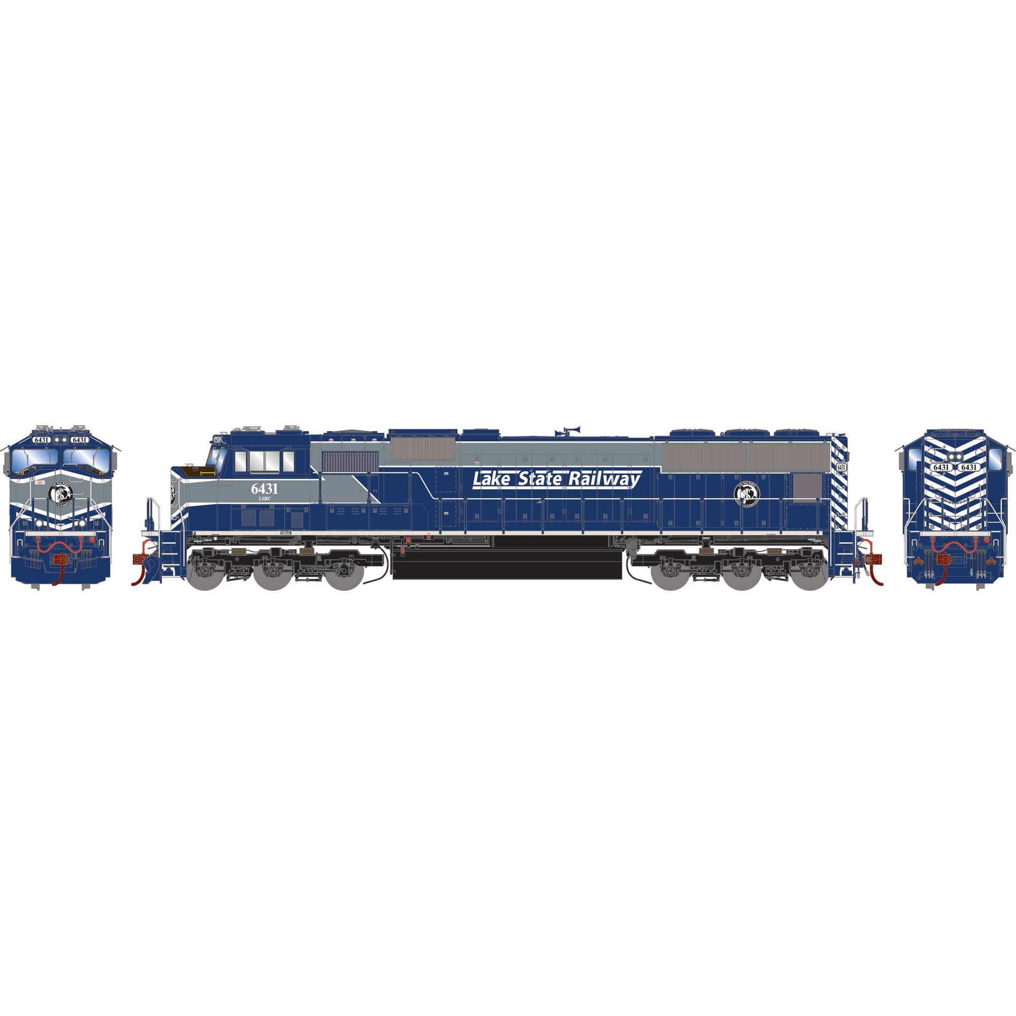 HO SD70M Locomotive LSRC #6431 (ATHG71123)
