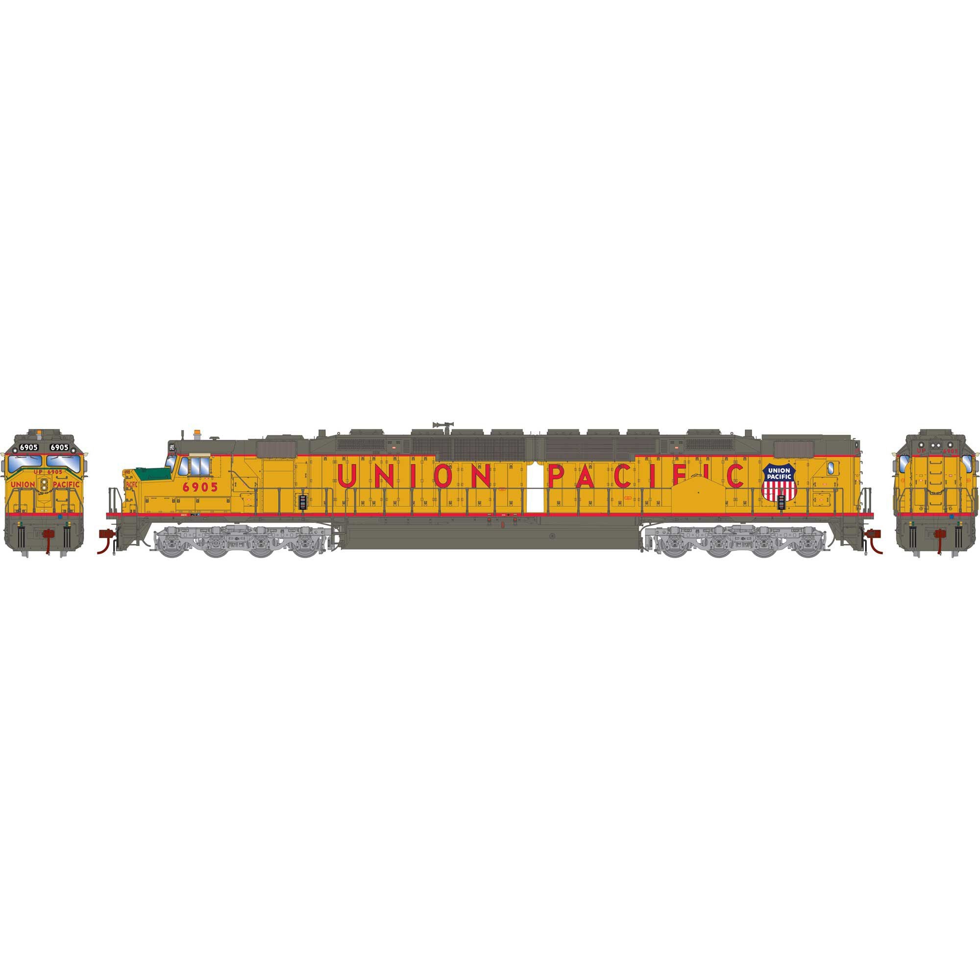 HO DDA40X Union Pacific #6905 Model Locomotive (ATHG71545)