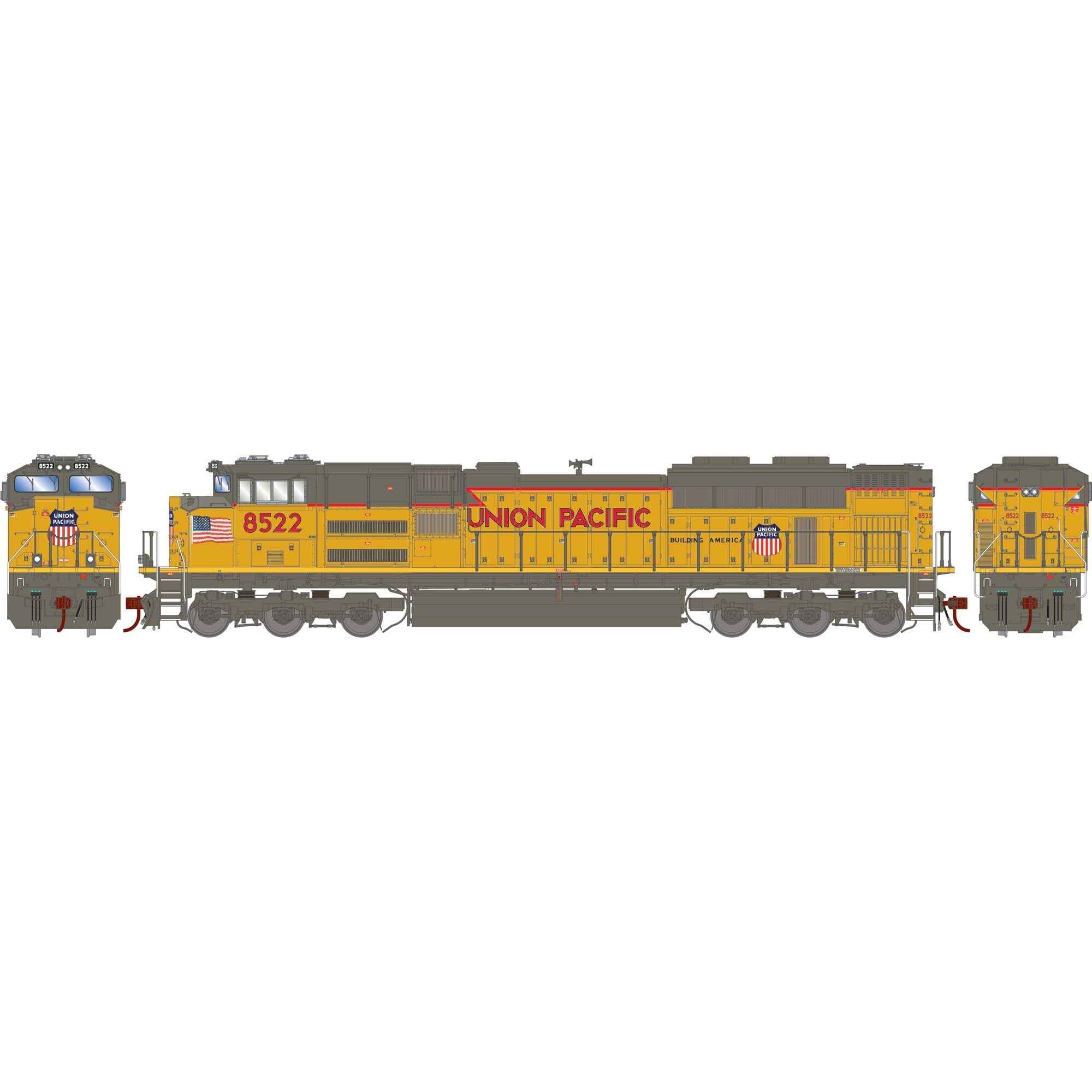 HO SD70ACe Locomotive UP #8522 (ATHG75551)