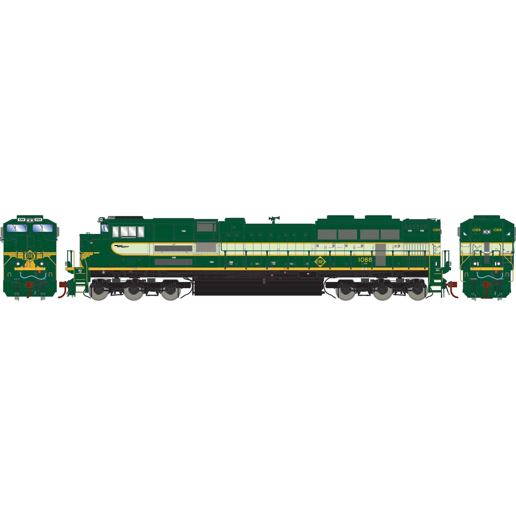 HO SD70ACe Locomotive NS Erie Heritage #1068 (ATHG75555)