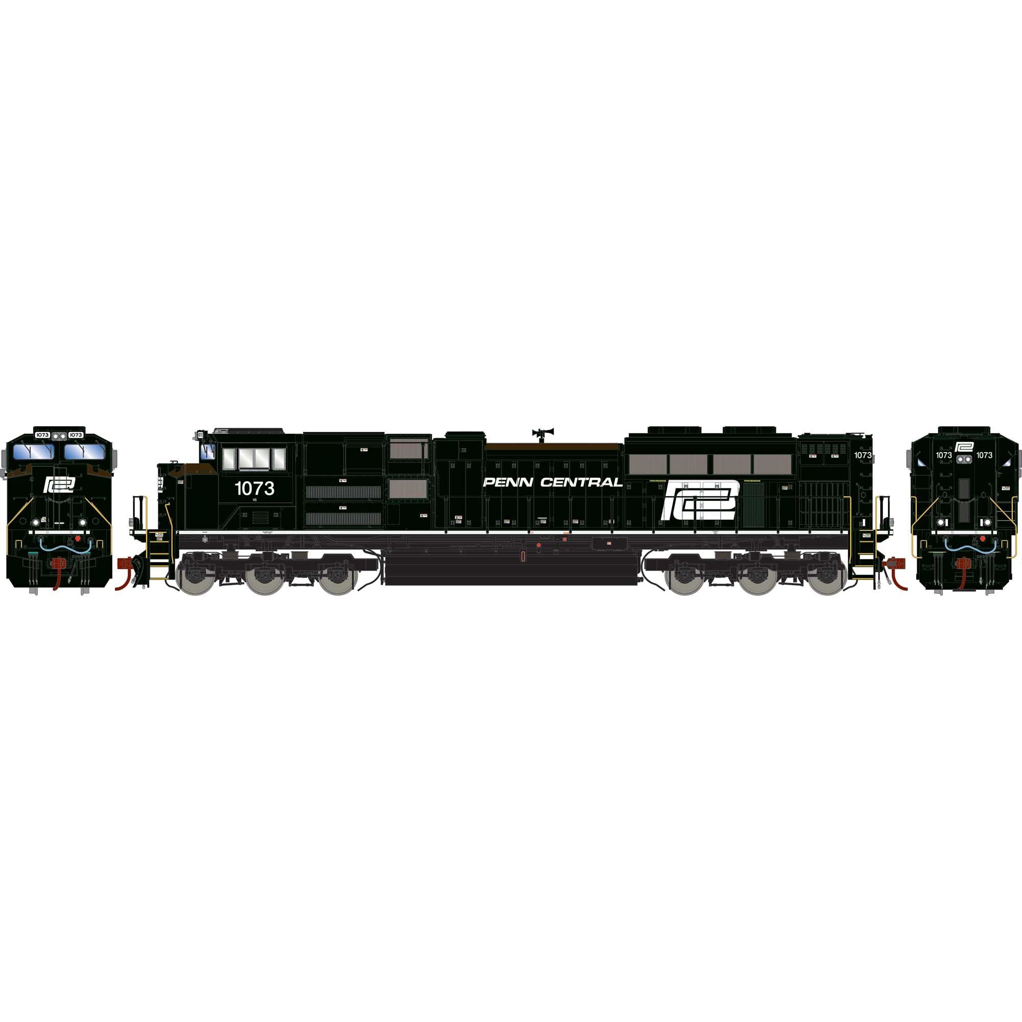 HO SD70ACe Locomotive with DCC and Sound, NS/PC Heritage #1073 (ATHG75657)