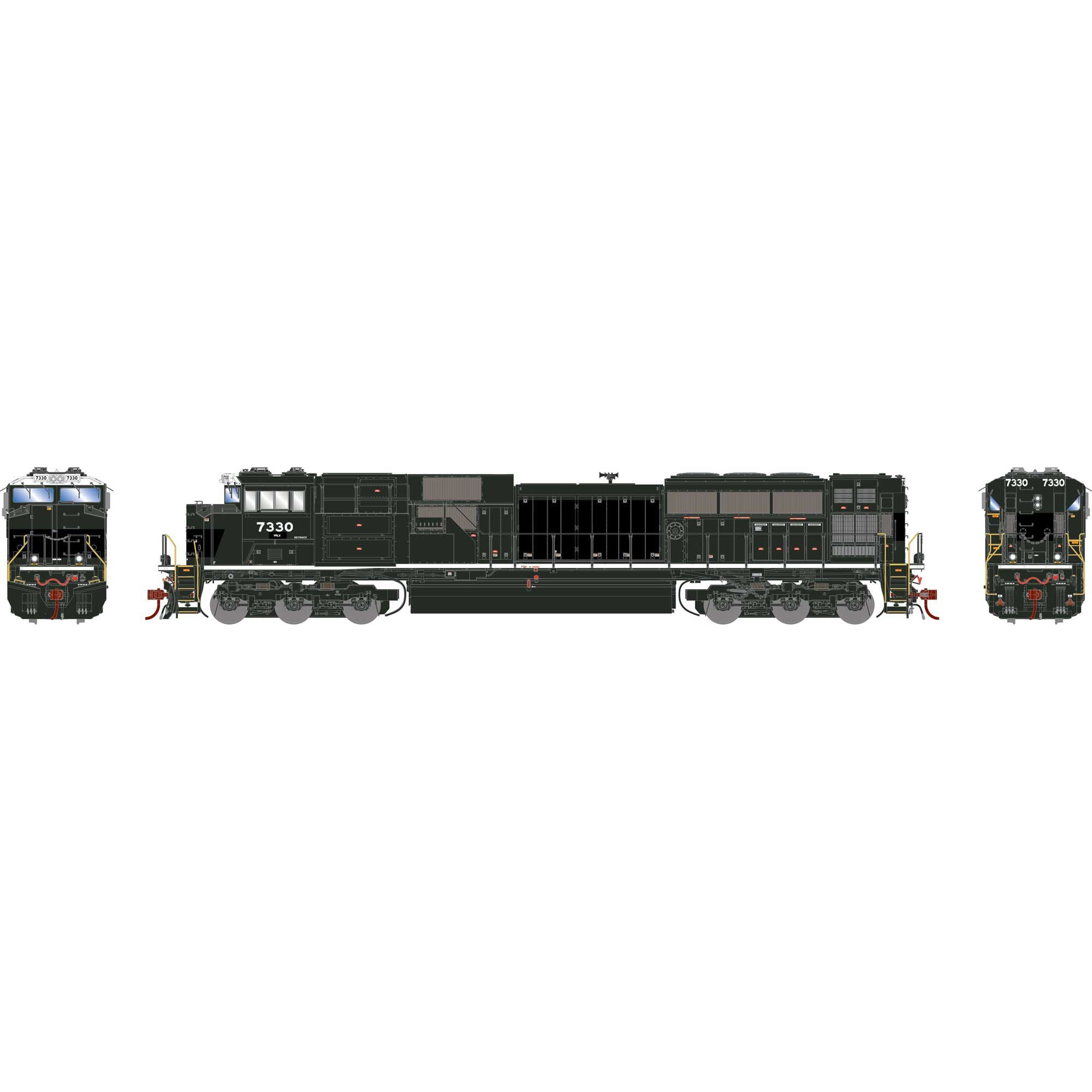 HO EMD SD70ACU Locomotive PRLX #7330 (ATHG75758)