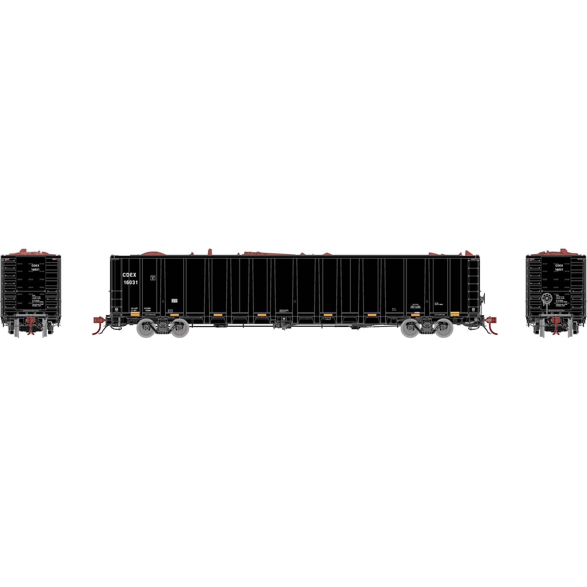 HO NSC 6400 Gondola with Scrap Load (ATHG76726)