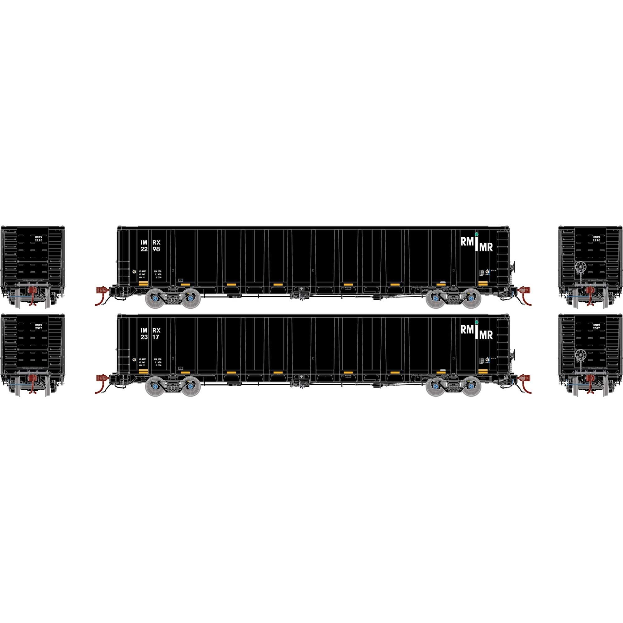 HO NSC 6000 Gondola with Load Model (ATHG78609)