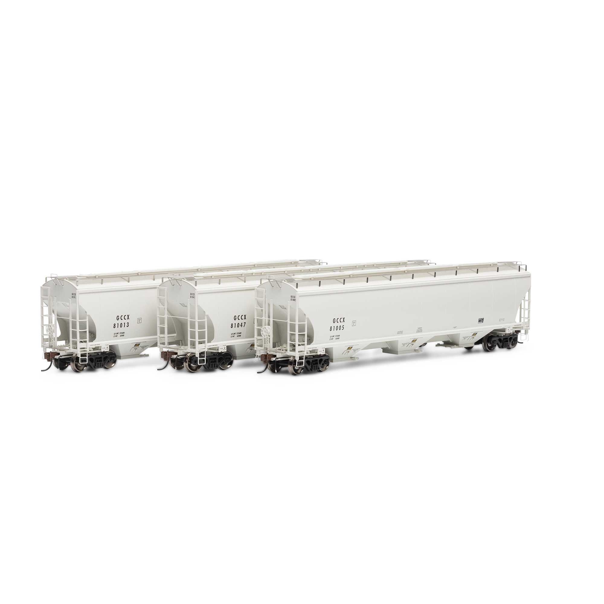 HO Trinity 3-Bay Hoppers GCCX # 1 (ATHG97165)
